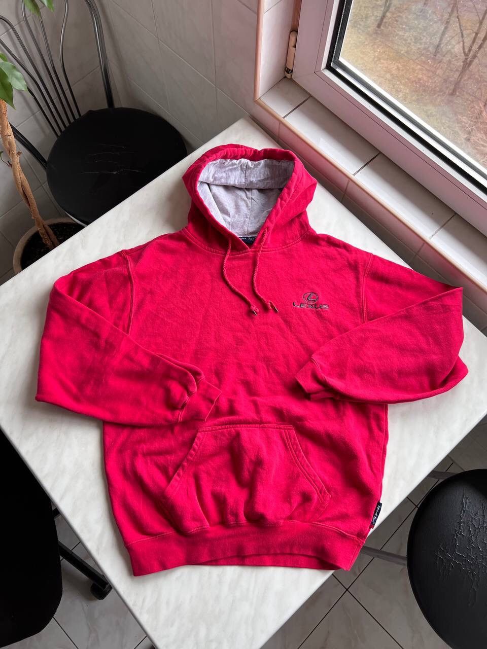 Japanese Brand × Vintage Lexus Vintage Racing Hoodie Red Japanes Auto Brand Size US S / EU 44-46 / 1 - 3 Thumbnail