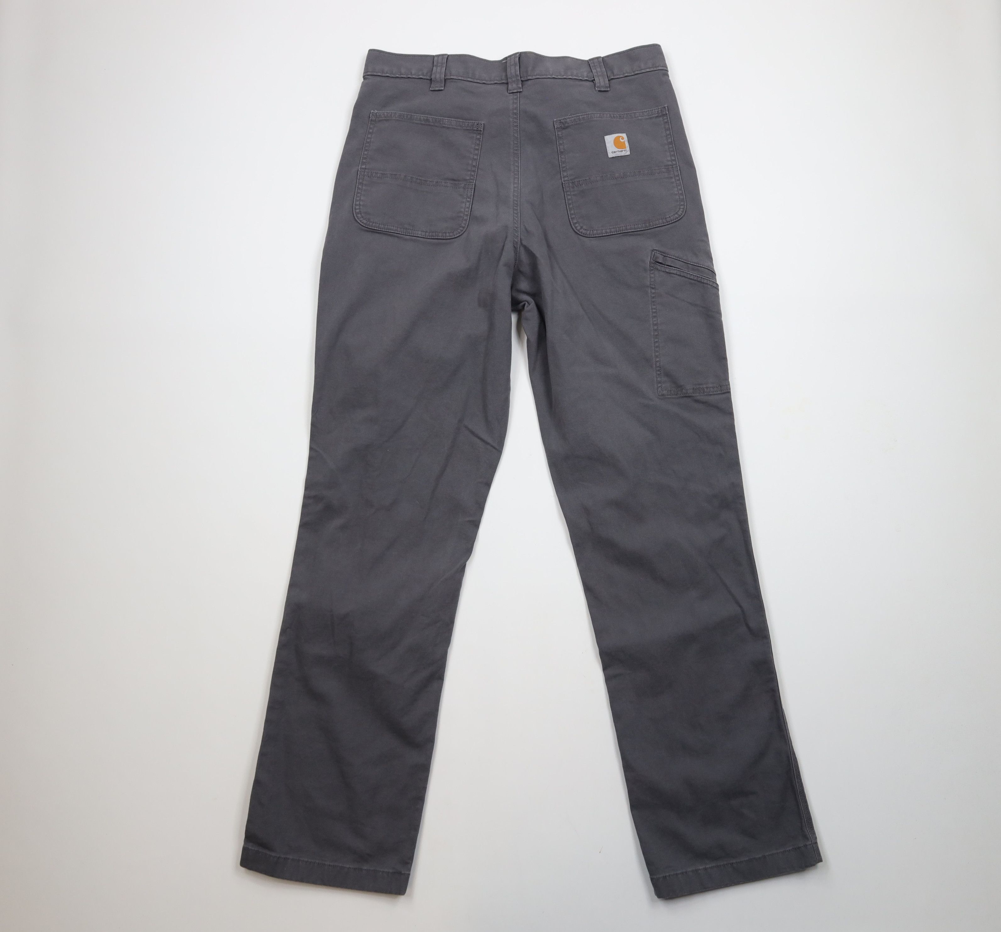 Carhartt × Vintage Vintage Y2K Carhartt Fit Wide Leg Dungaree Pants Gray Size US 36 / EU 52 - 8 Thumbnail