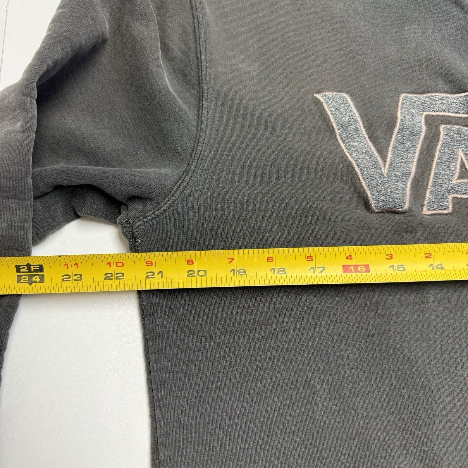 Vans Vintage Vans Skate Hoodie Sweatshirt Mens XL Faded Black Gra Size US XL / EU 56 / 4 - 16 Thumbnail