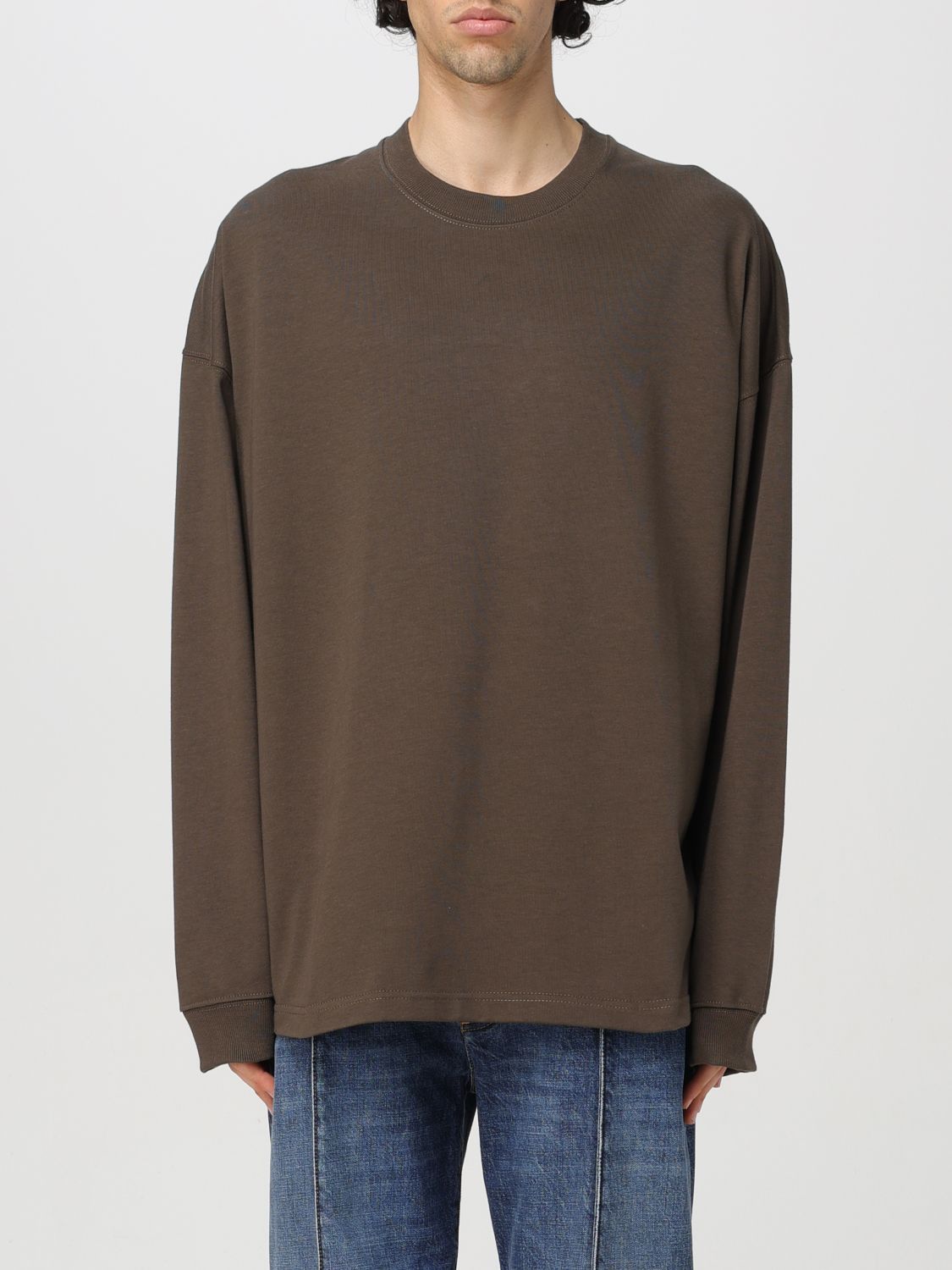 image of Bottega Veneta T-Shirt Men Brown (Size Medium)