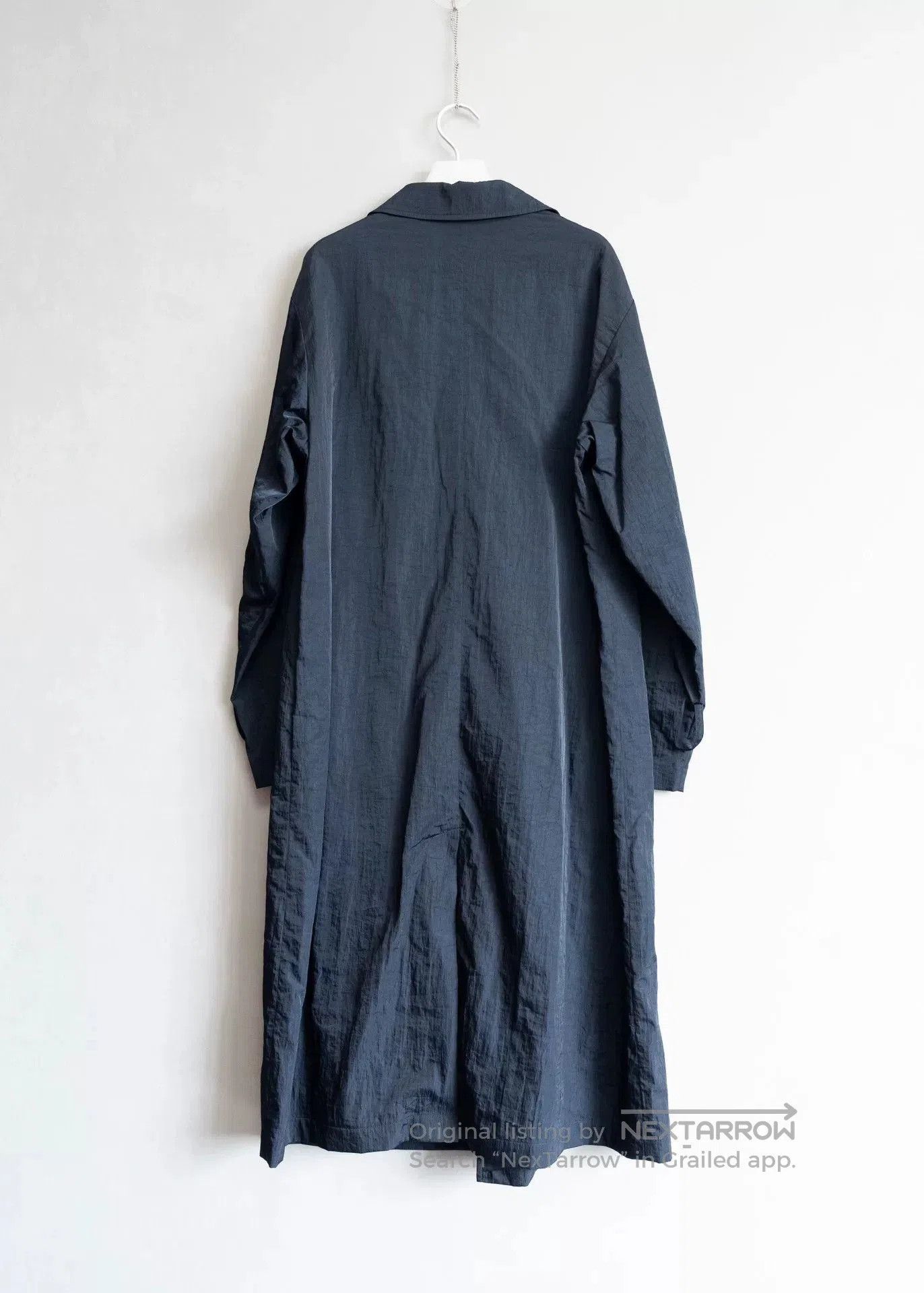 Yohji Yamamoto Yohji Yamamoto Nylon Drape Coat. Size US S / EU 44-46 / 1 - 4 Thumbnail