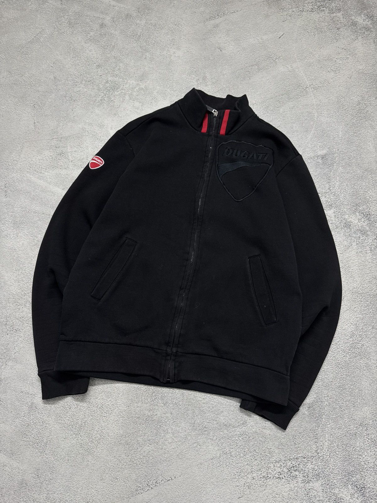 Ducati Vintage Y2k Ducati Print Zip Sweatshirt Size US M / EU 48-50 / 2 - 1 Thumbnail