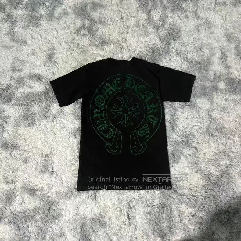 Chrome Hearts CHROME HEARTS Size M Sanskrit short sleeve T-shirt with nec Size US M / EU 48-50 / 2 - 2 Thumbnail