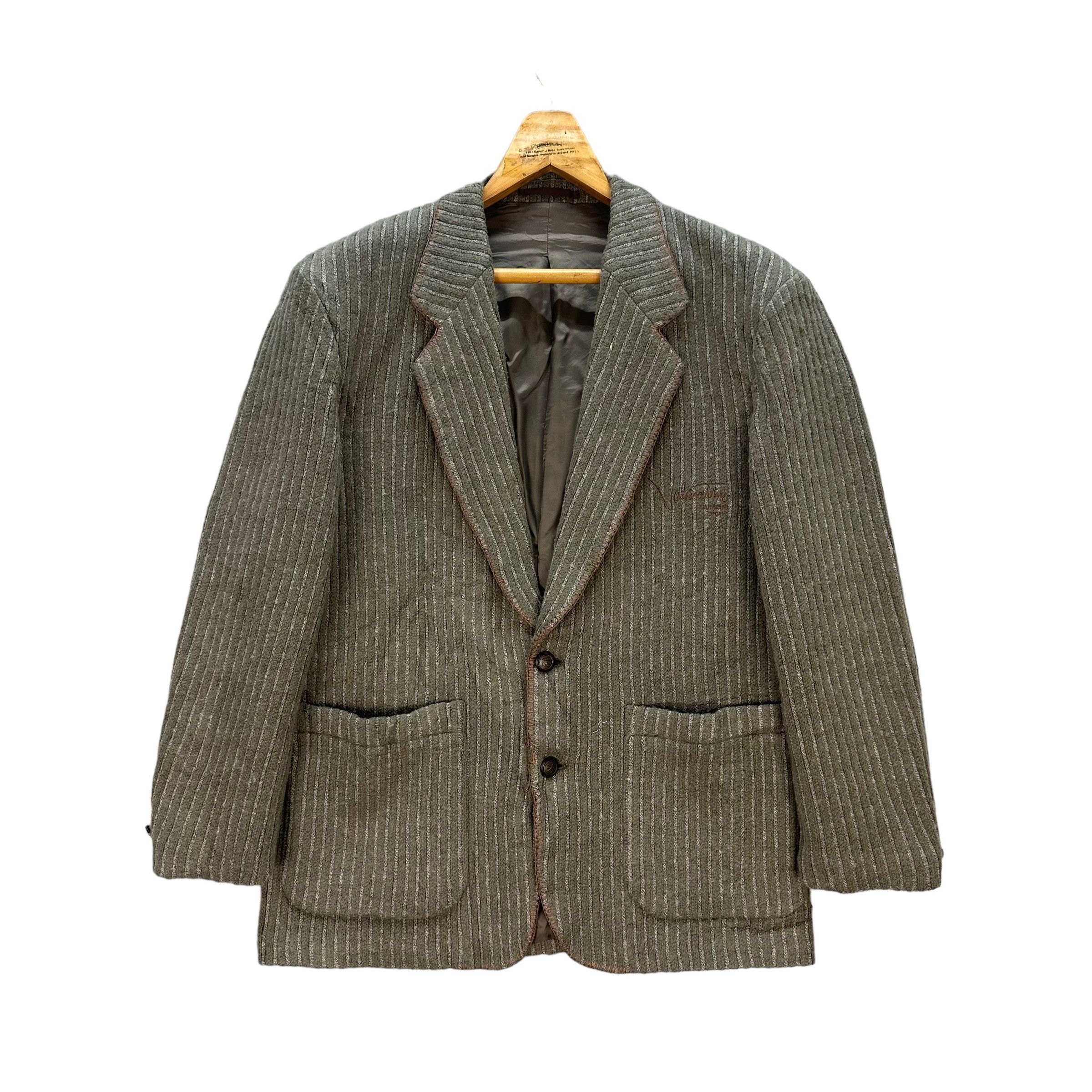 Valentino VALENTINO GARAVANI SPORT STRIPED CASUAL JACKET #8318-003 Size US M / EU 48-50 / 2 - 1 Thumbnail