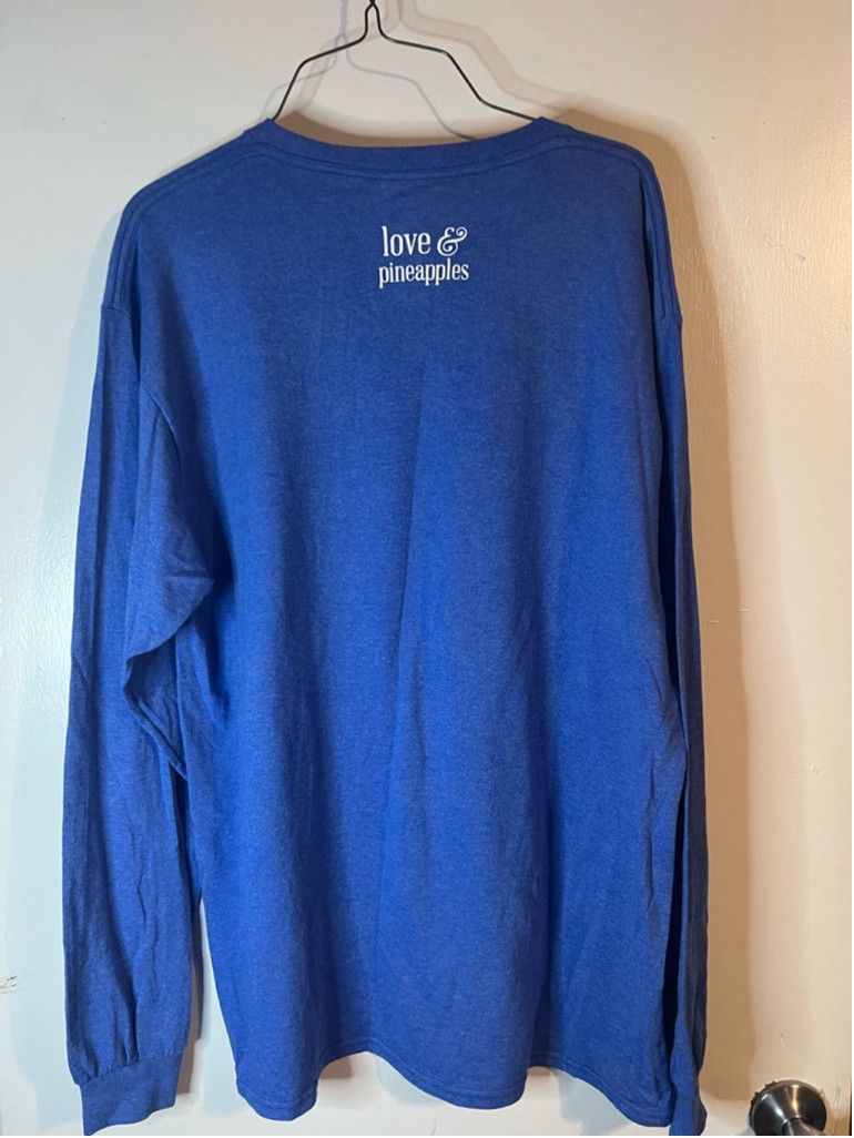 Other Women's Love & Pineapples T-shirt Size L Blue Size L / US 10 / IT 46 - 3 Thumbnail