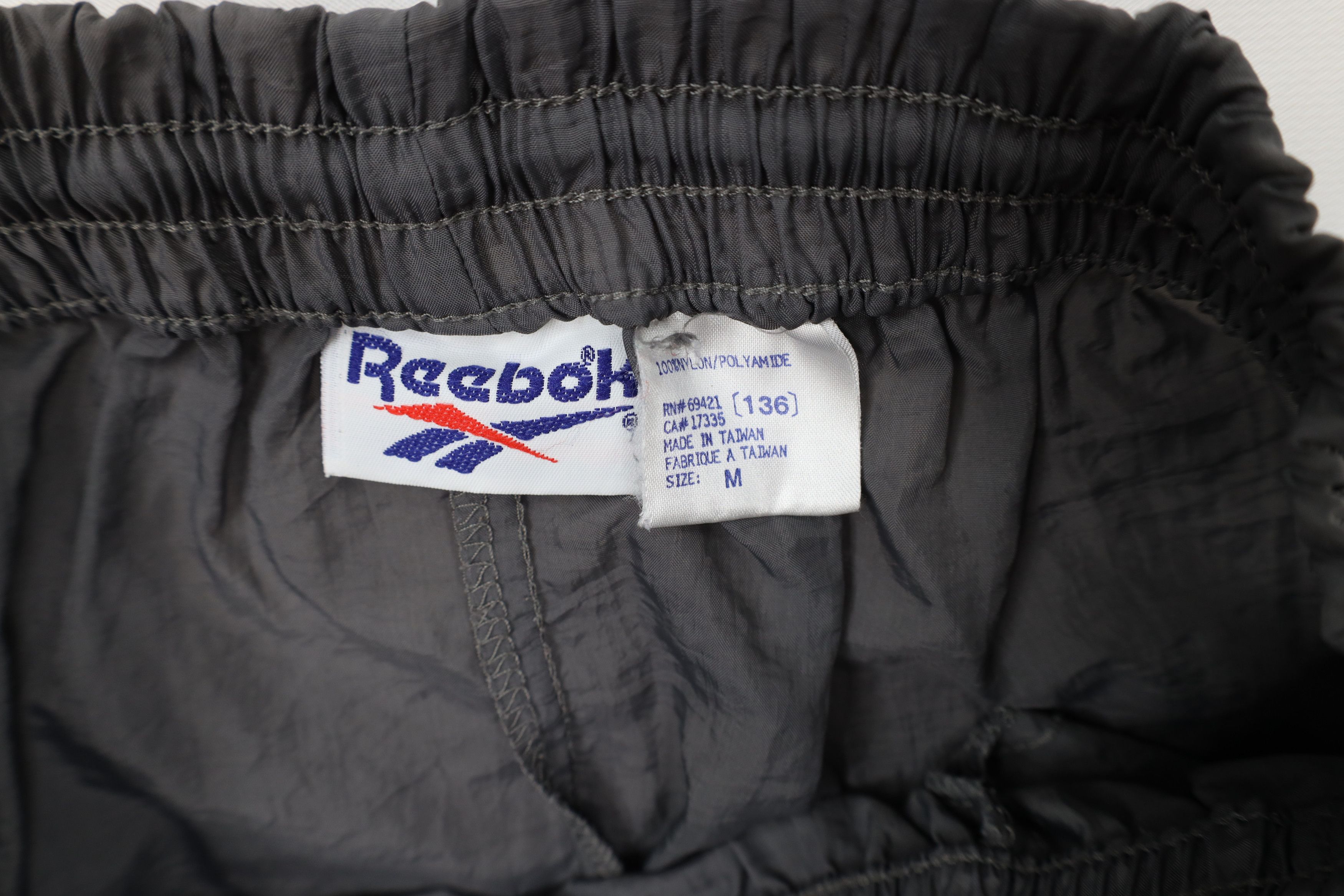 Reebok Vintage 90s Reebok Spell Out Windbreaker Joggers Pants Gray Size US 34 / EU 50 - 7 Thumbnail