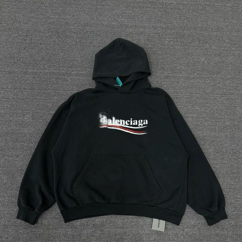 Balenciaga Balenciaga 23 new fuzzy cola hoodie-2506 Size US M / EU 48-50 / 2 - 1 Thumbnail