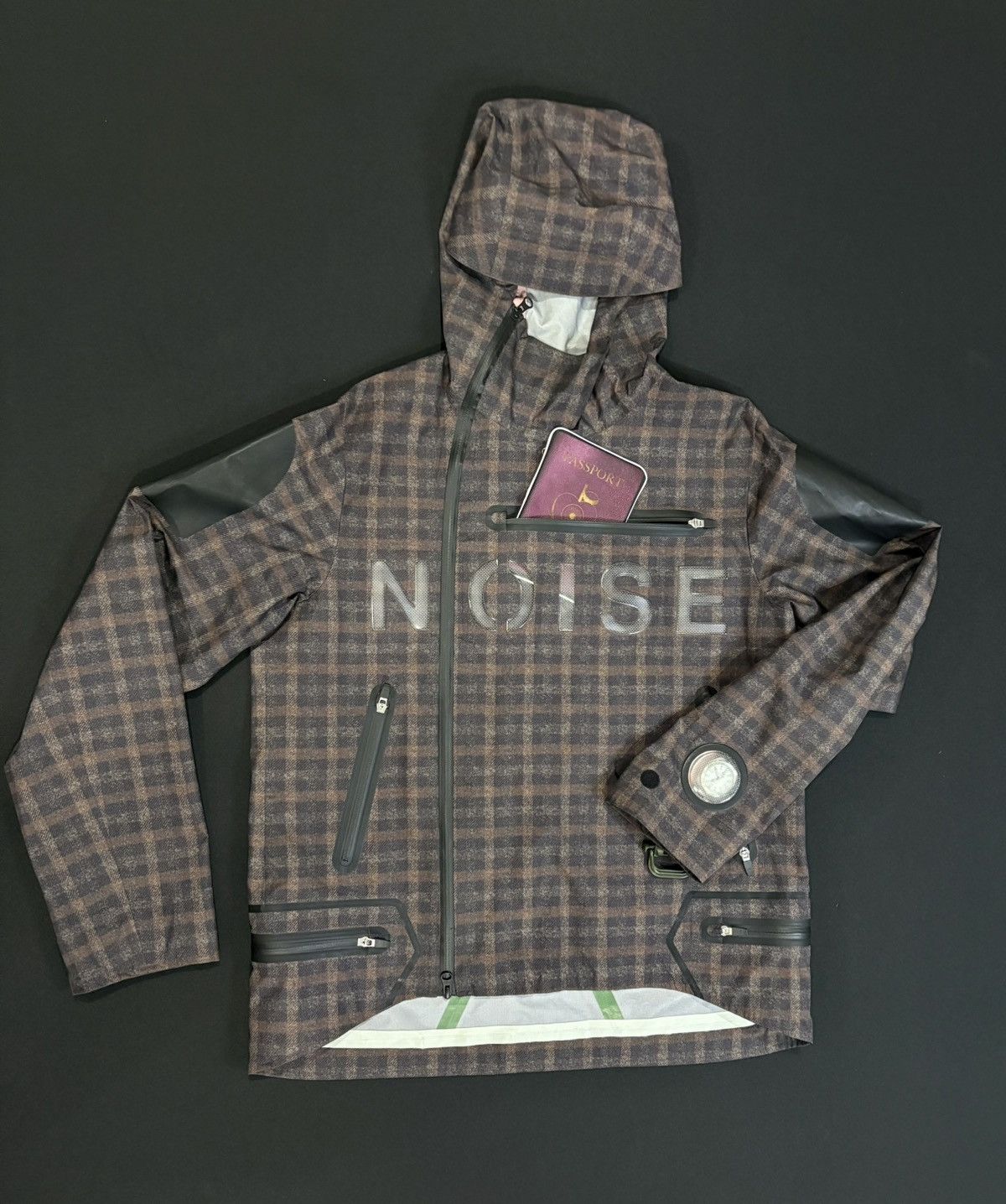 Undercover Undercover SS18 “NOISE” Plaid Rainjacket Size US L / EU 52-54 / 3 - 1 Thumbnail
