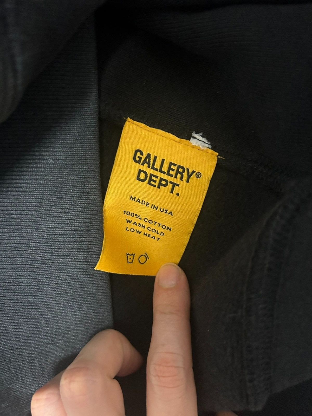 Gallery Dept. Gallery Dept. Sun Faded English Logo Hoodie Size US M / EU 48-50 / 2 - 5 Thumbnail