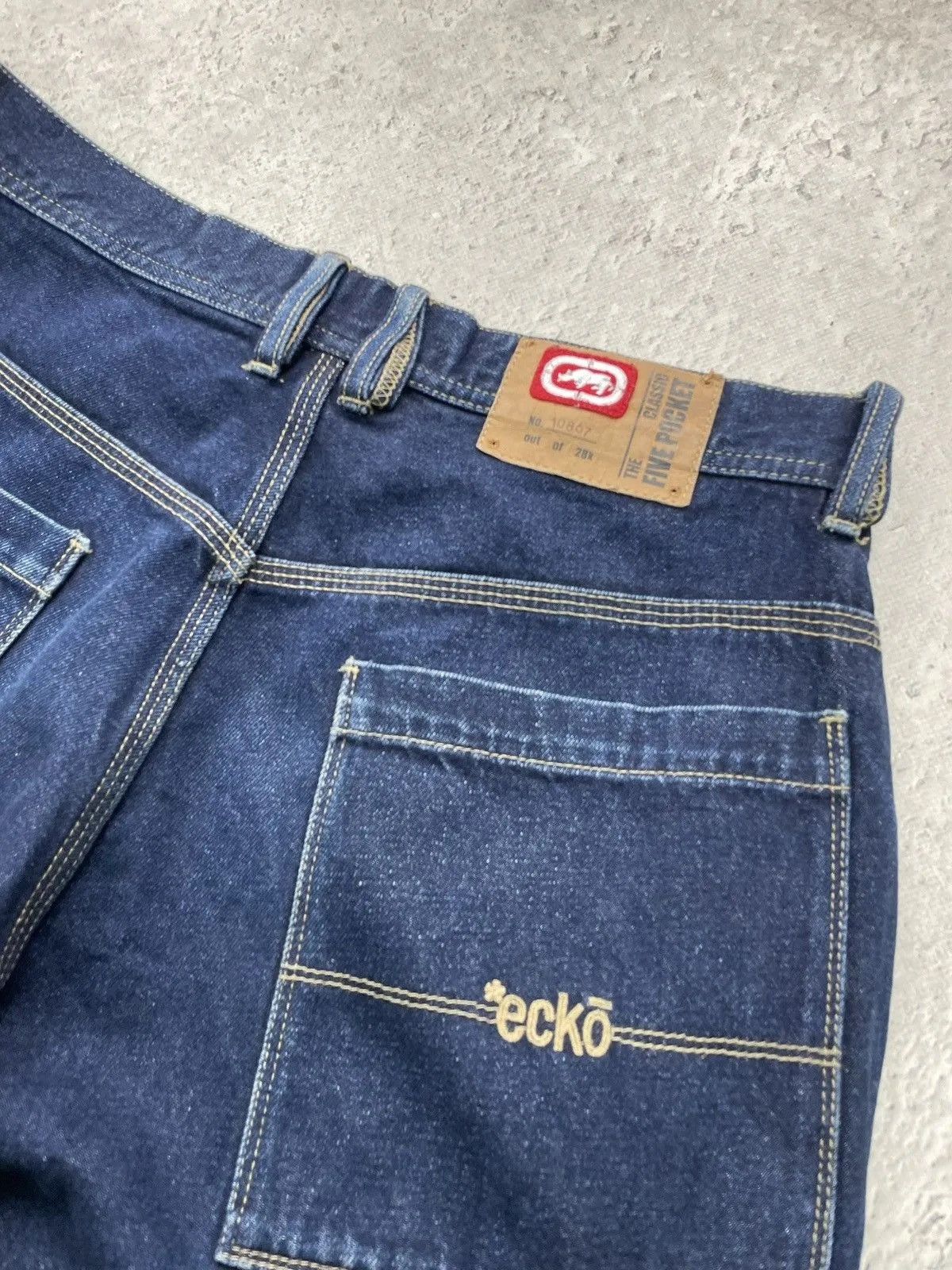 Ecko Unltd. Wide leg baggy cargo skater Ecko UNLTD jeans pants Size US 32 / EU 48 - 11 Thumbnail