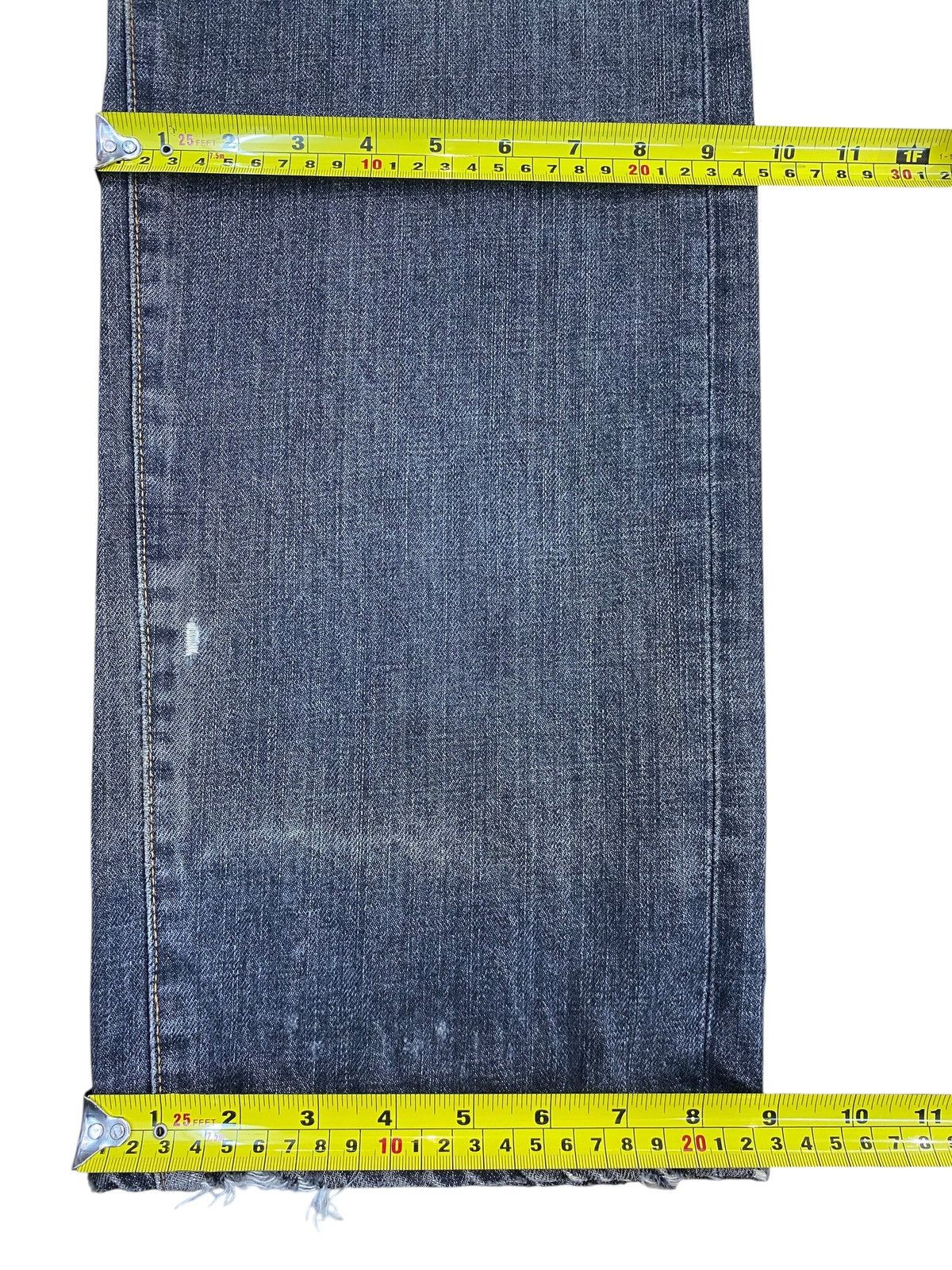 Edwin Edwin Faded Wash Ripped Style Loose Jeans Size US 30 / EU 46 - 9 Thumbnail