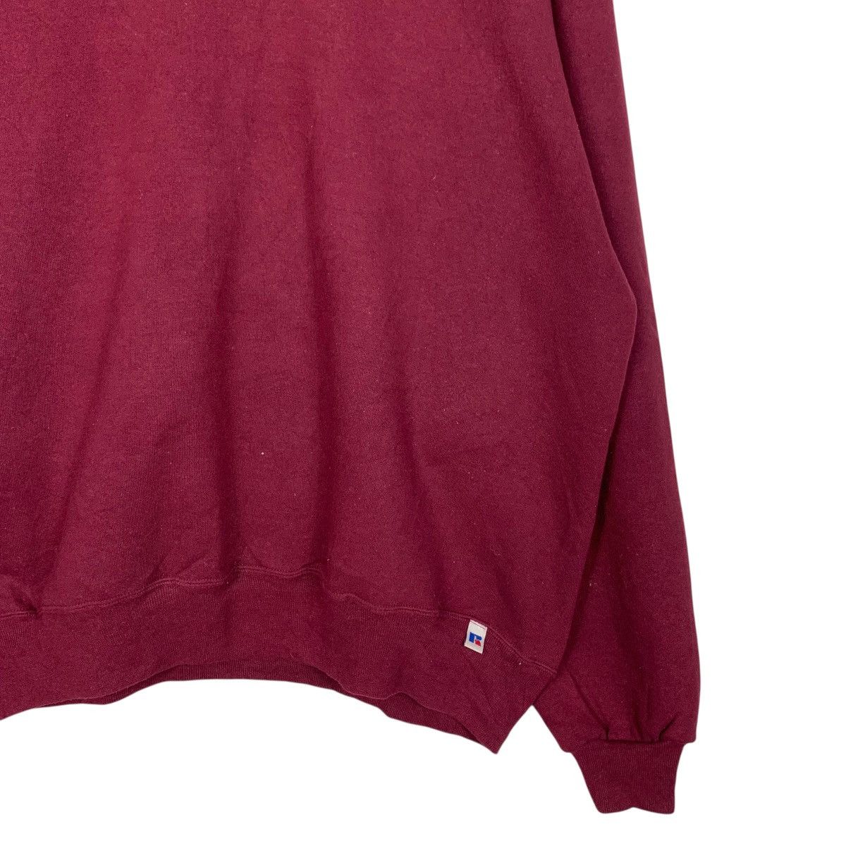 Japanese Brand Vintage 90's RUSSELL Plain Crewneck Sweatshirt #2943-C133 Size US XXL / EU 58 / 5 - 6 Thumbnail