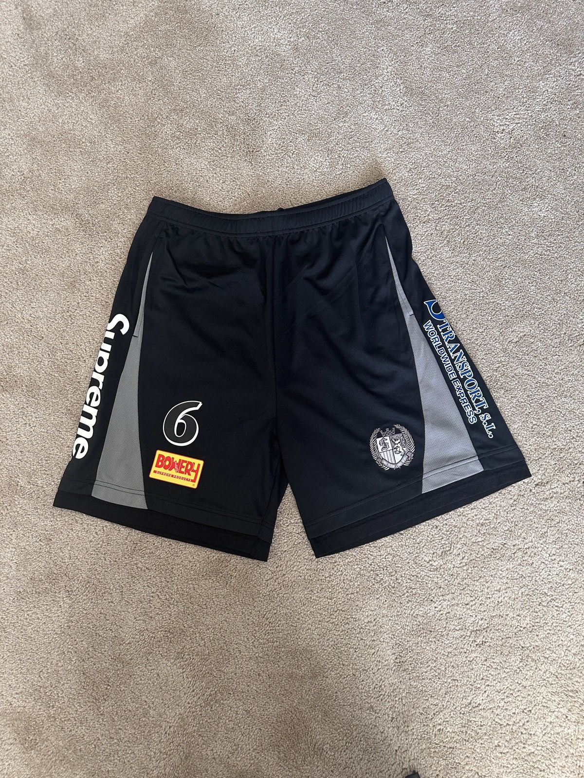 Supreme Supreme x Umbro Soccer Shorts / Black - XXL (SS22)