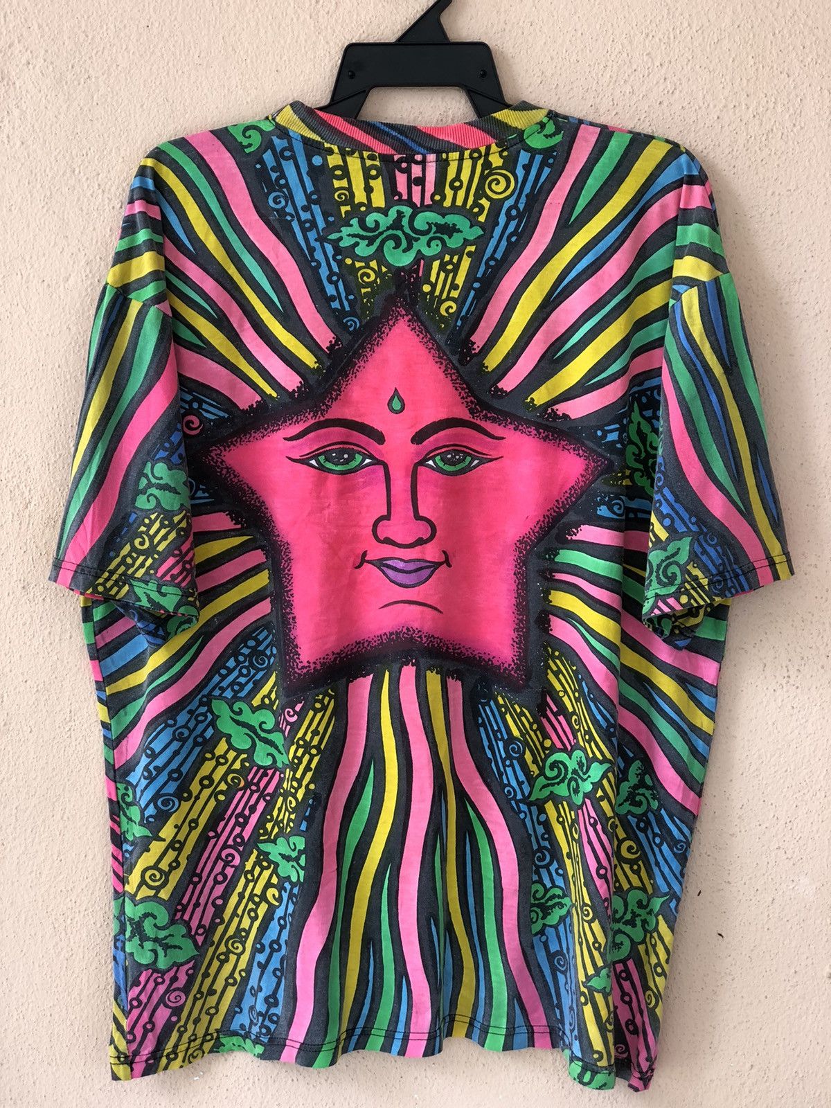 Vintage Vintage AOP Pop Art Multicolour Very Rare Size US XL / EU 56 / 4 - 9 Thumbnail