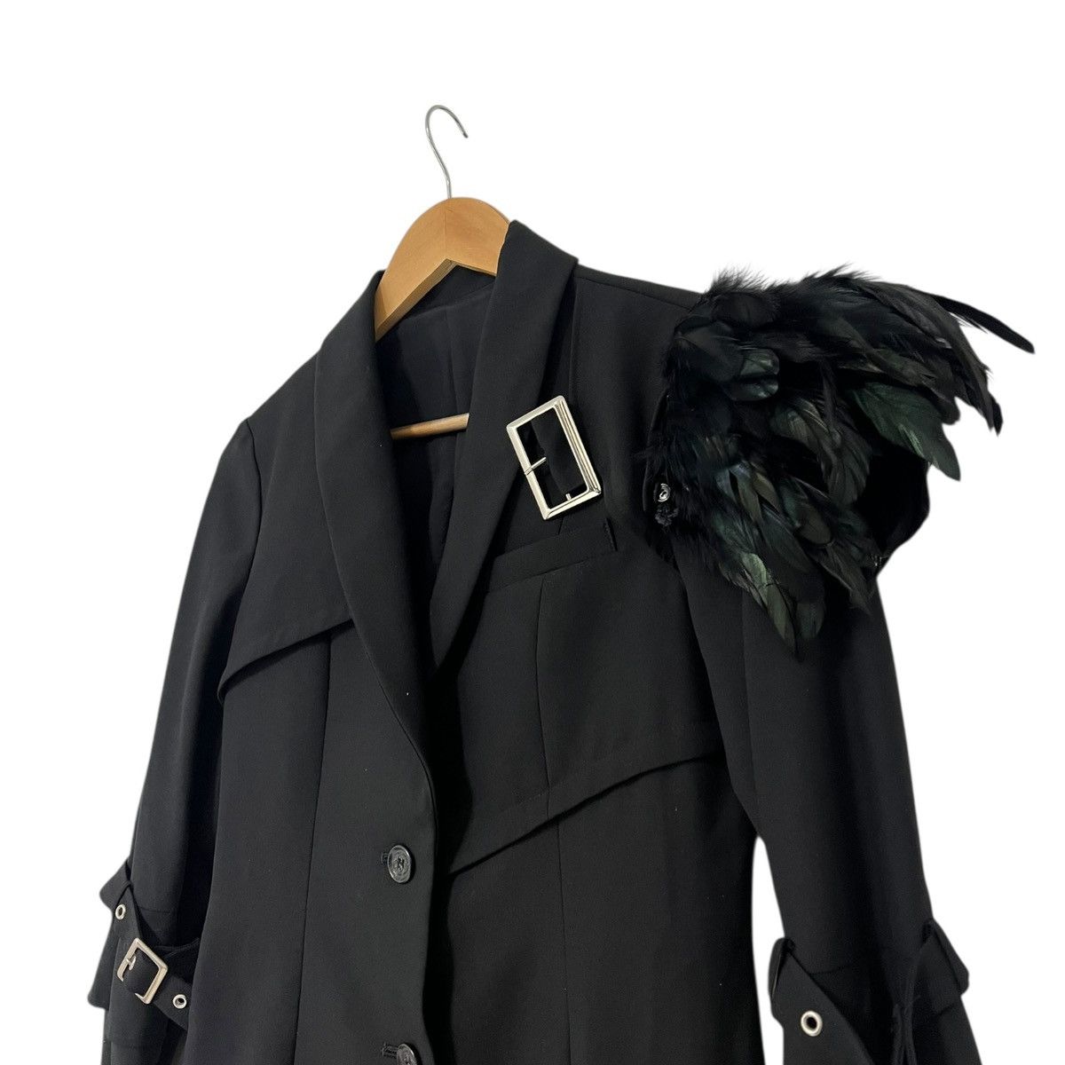 Japanese Brand Alice auaa feather blazer Size M / US 6-8 / IT 42-44 - 4 Thumbnail