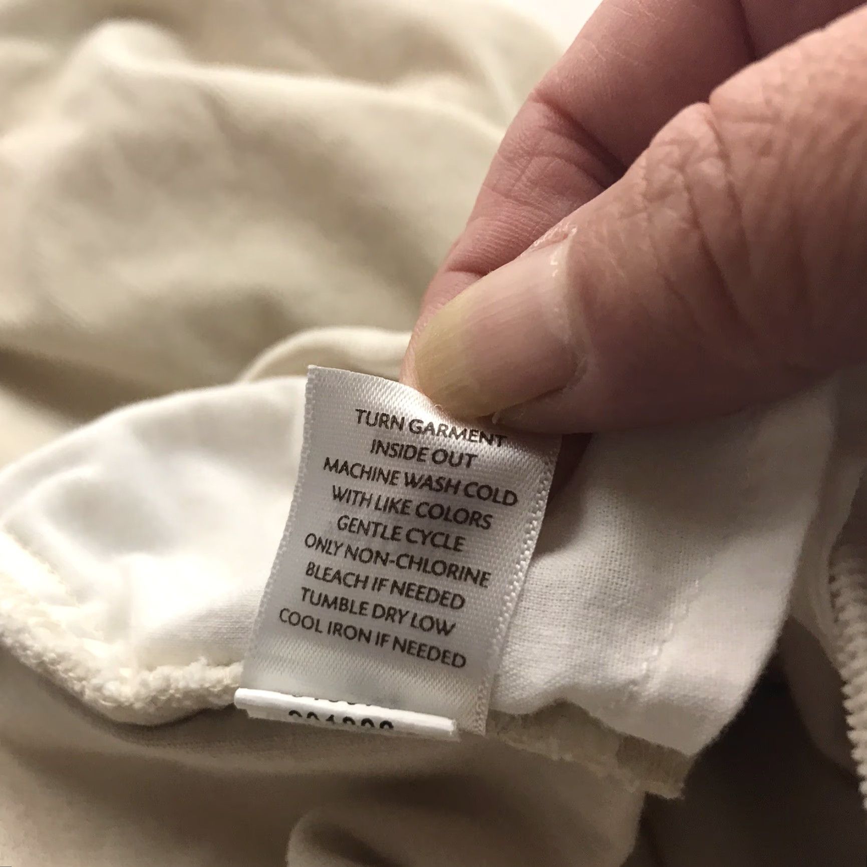 J. Jill J. Jill Ivory Corduroy Pants Womens Size 12 Mid Rise Straight Fit Casual Travel Workwear Size 34" / US 12 / IT 48 - 5 Thumbnail