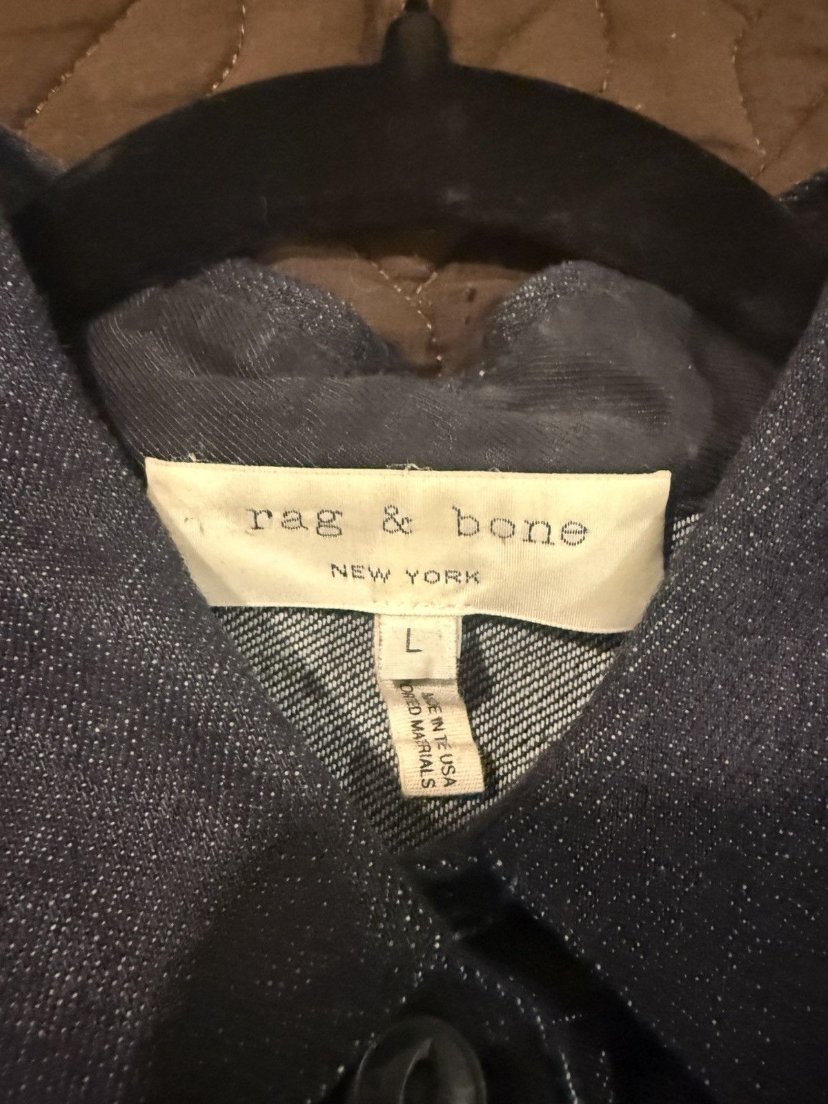 Rag & Bone Rag and Bone Denim Light Jacket Size US L / EU 52-54 / 3 - 2 Thumbnail