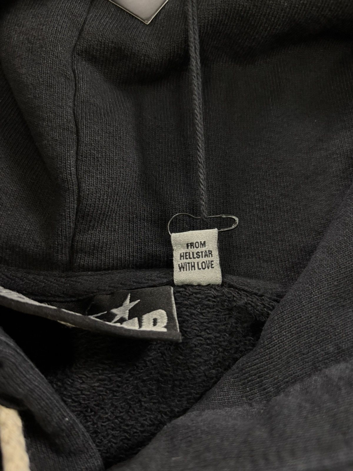 HELLSTAR Hellstar HStar Hoodie, Black Size US XXL / EU 58 / 5 - 7 Thumbnail