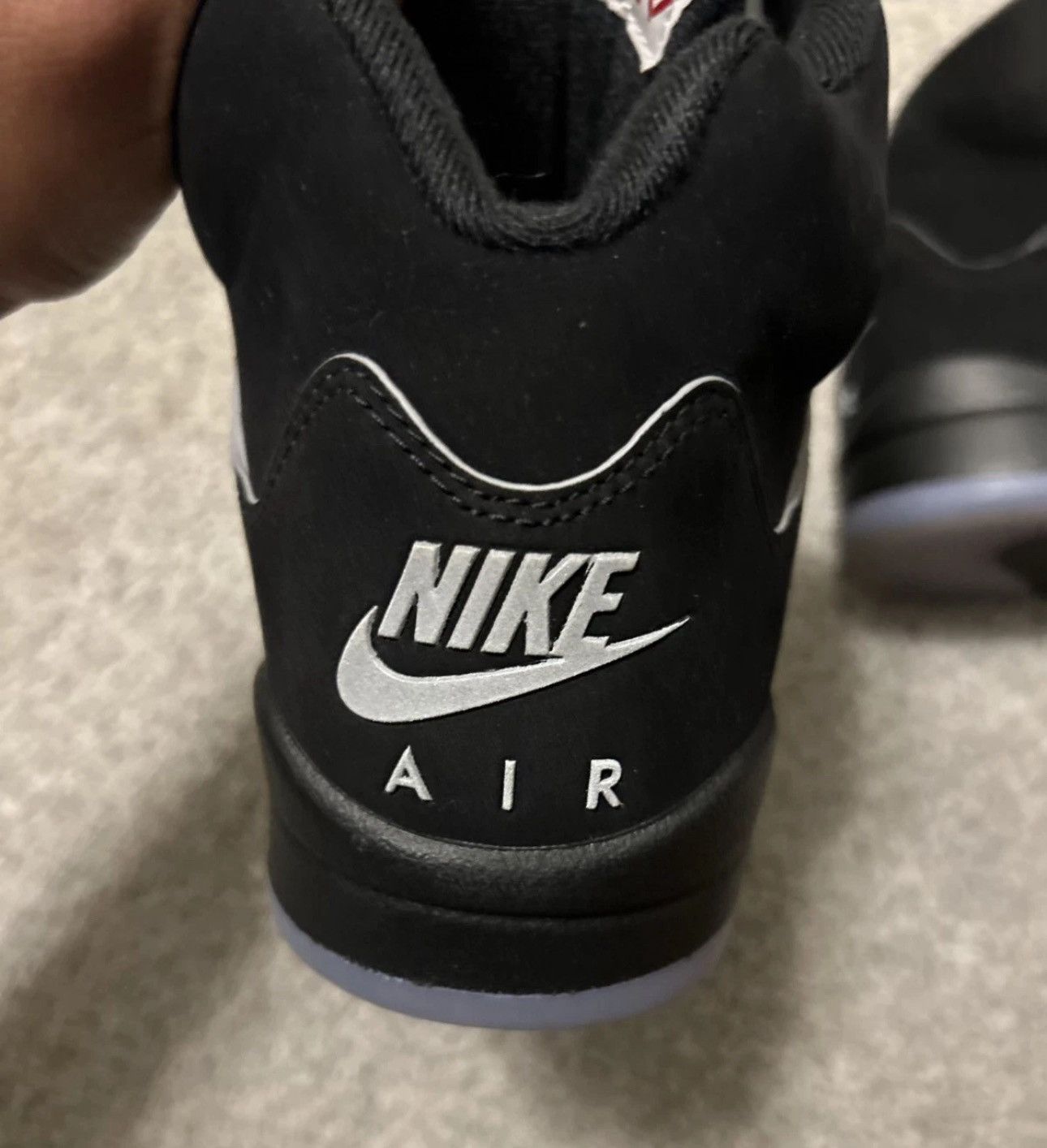 Jordan Brand Jordan 5 Black Metallic Size US 8 / EU 41 - 5 Thumbnail