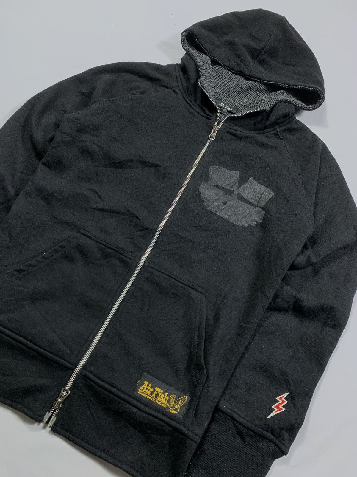 20471120 Air Fish Motorcycle Junkie zip hoodie ifsix style Size US S / EU 44-46 / 1 - 3 Thumbnail