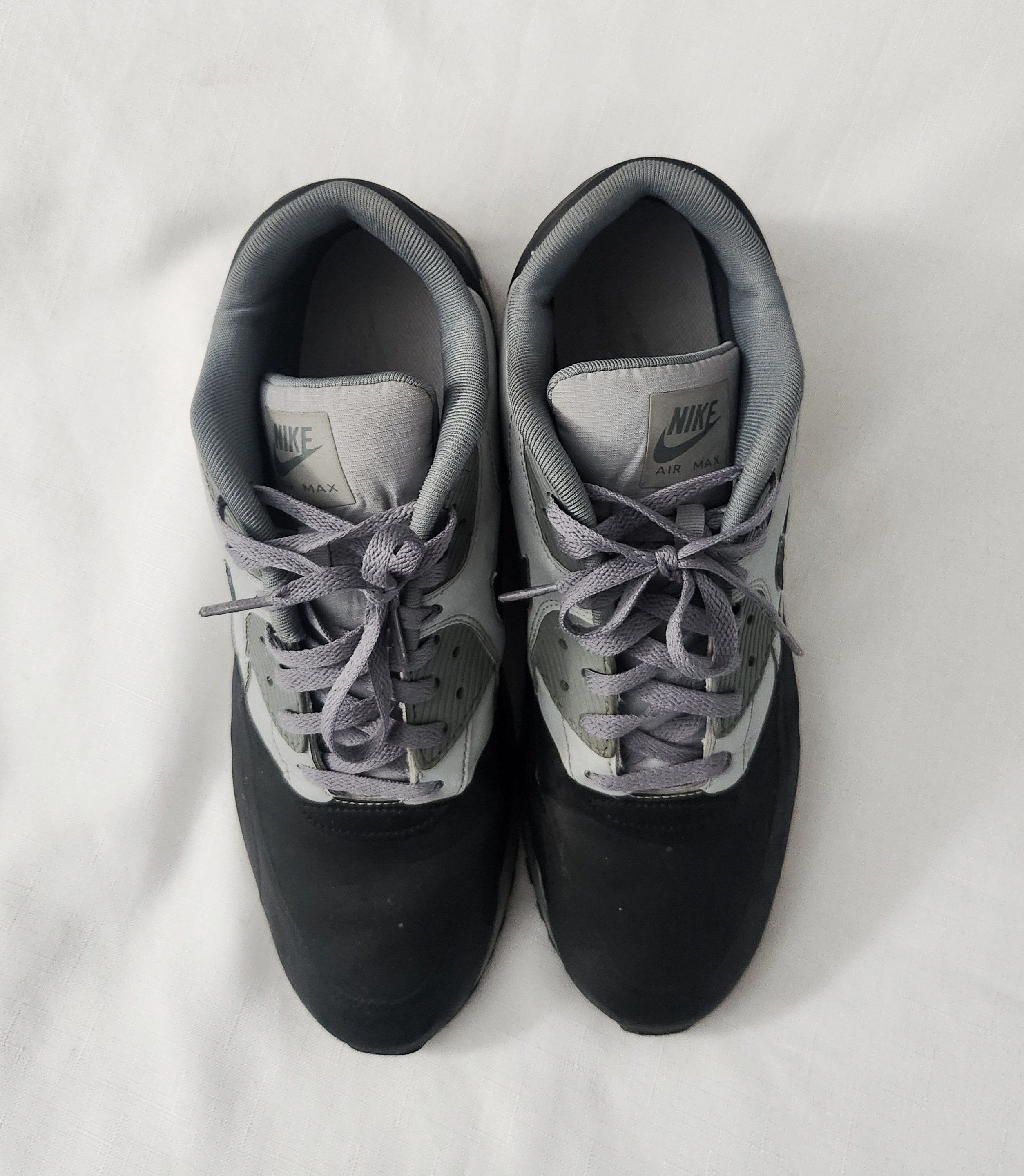 Nike Nike Air Max 90 Premium SE Wolf Grey Anthracite 858954-001 Size US 13 / EU 46 - 13 Thumbnail
