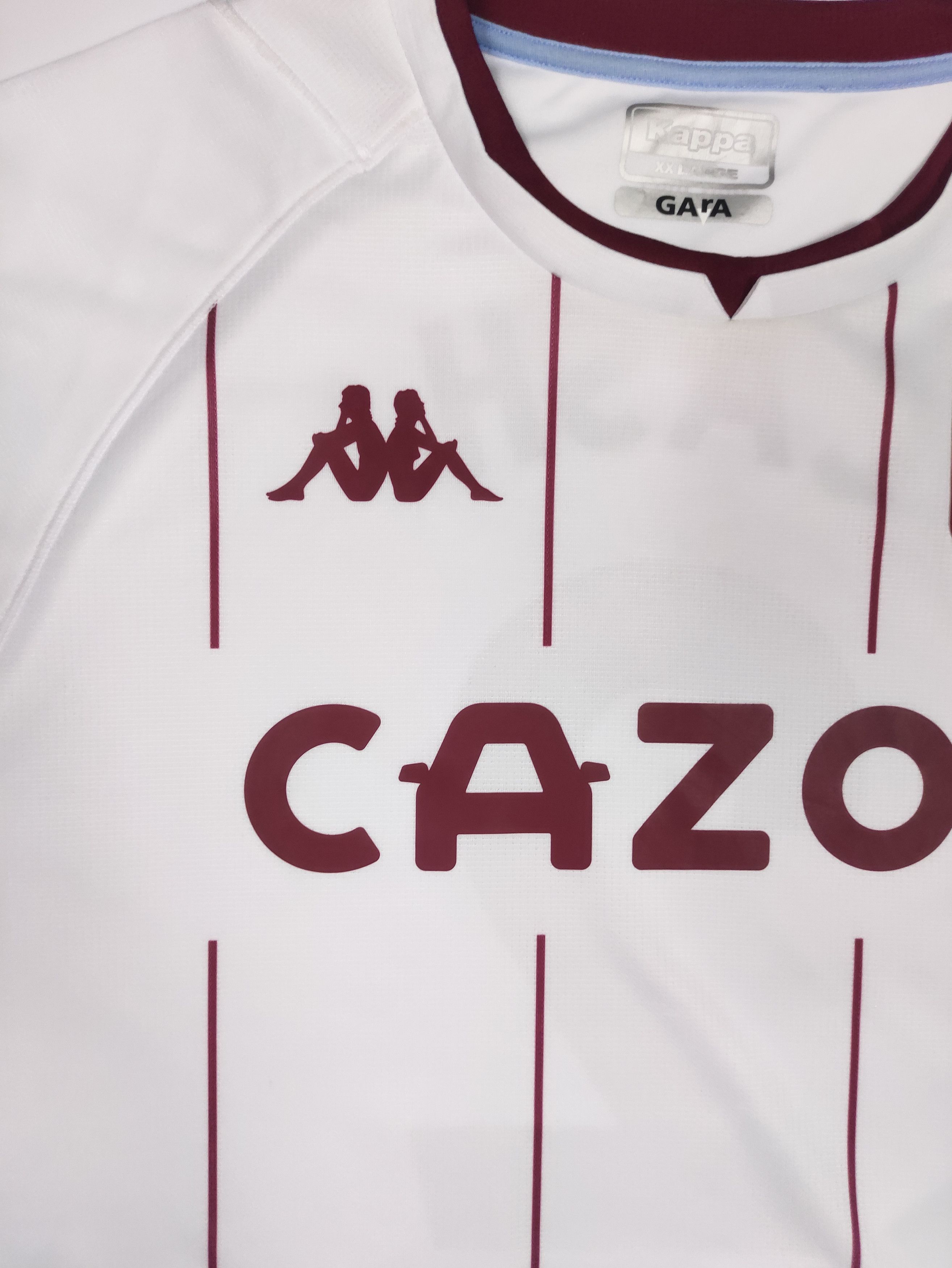 Kappa Matty Cash #2 Aston Villa 2021 2022 Kappa Away Shirt Size US XXL / EU 58 / 5 - 14 Thumbnail