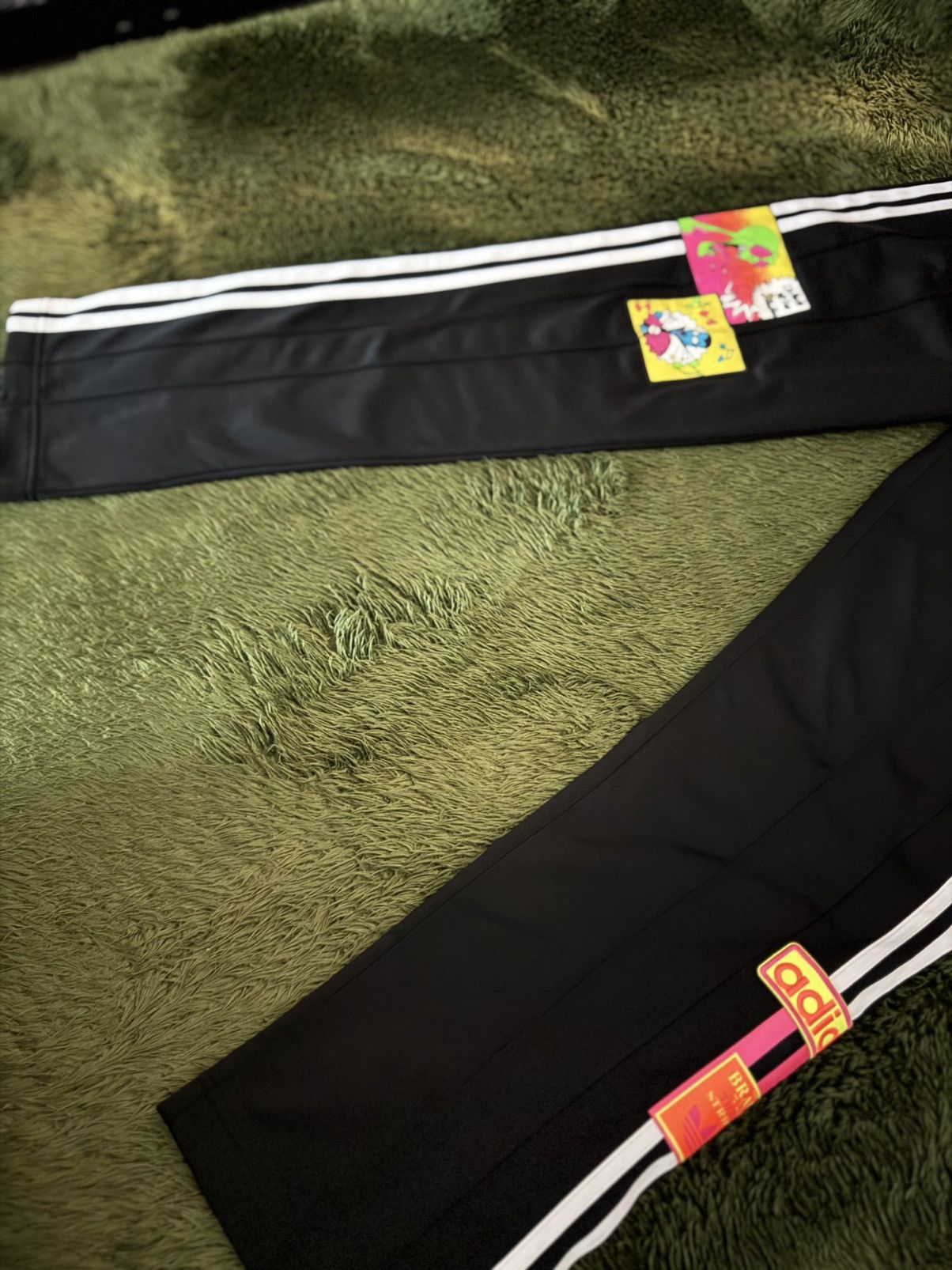 Adidas × Jeremy Scott [S] Adidas x Jeremy Scott Patched Adibreak Track Pants Size US 32 / EU 48 - 6 Thumbnail