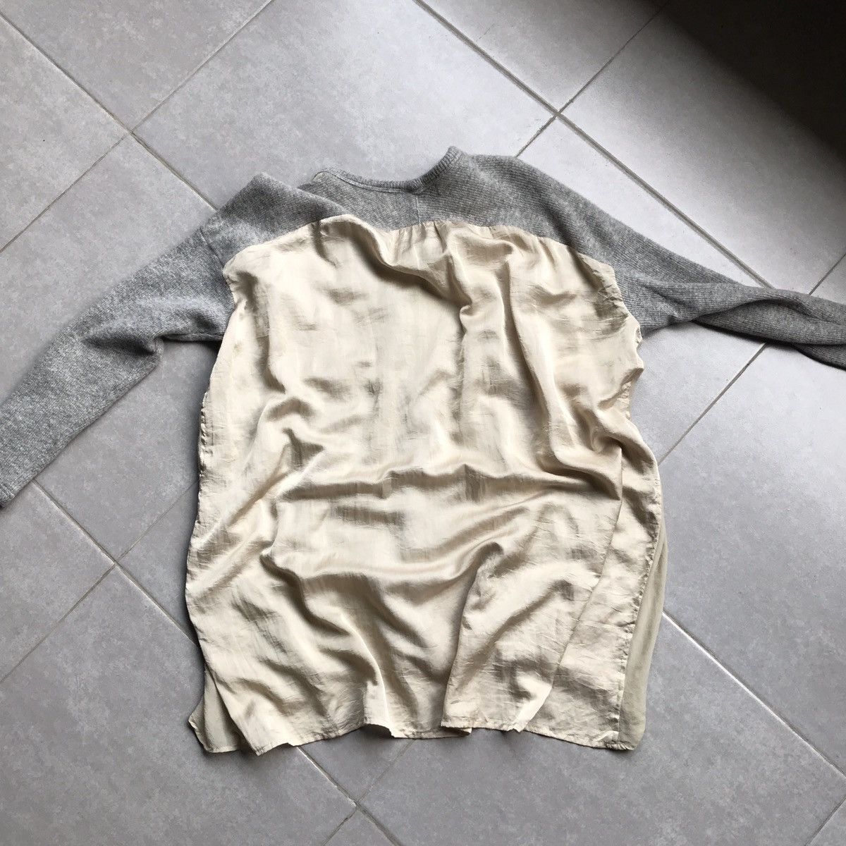 Issey Miyake × Zucca Zucca silk cardigan Size M / US 6-8 / IT 42-44 - 4 Thumbnail