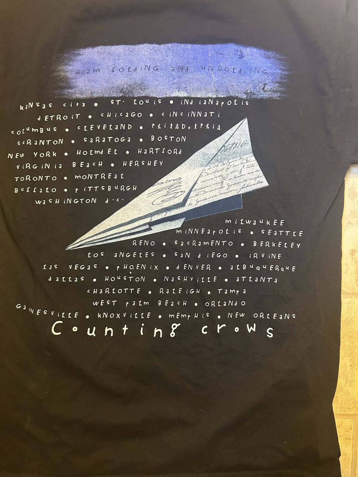 Band Tees × Vintage counting crows band tee Size US M / EU 48-50 / 2 - 2 Thumbnail