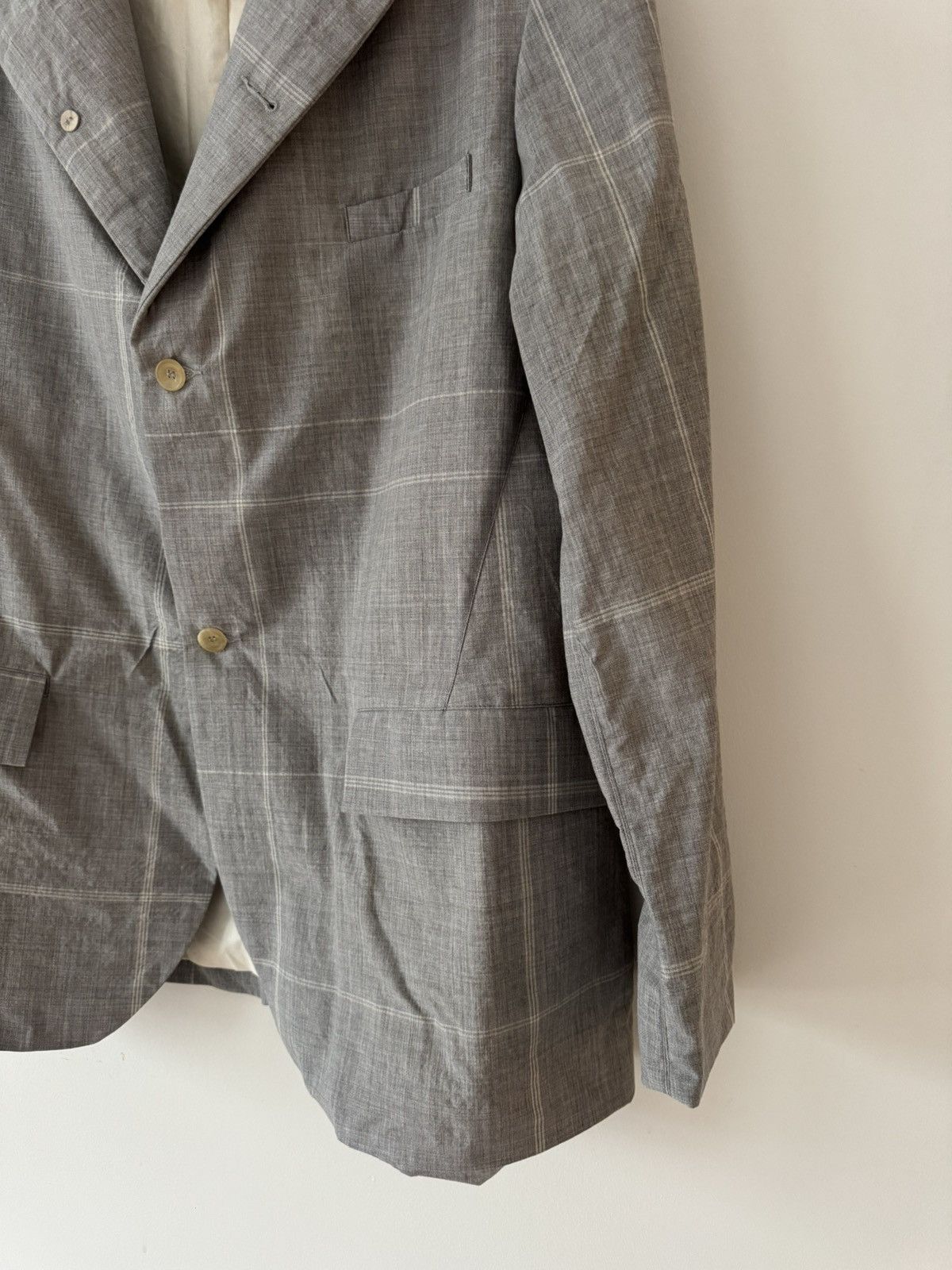 Paul Harnden Shoemakers Wool Norfolk Blazer Size US XL / EU 56 / 4 - 5 Thumbnail