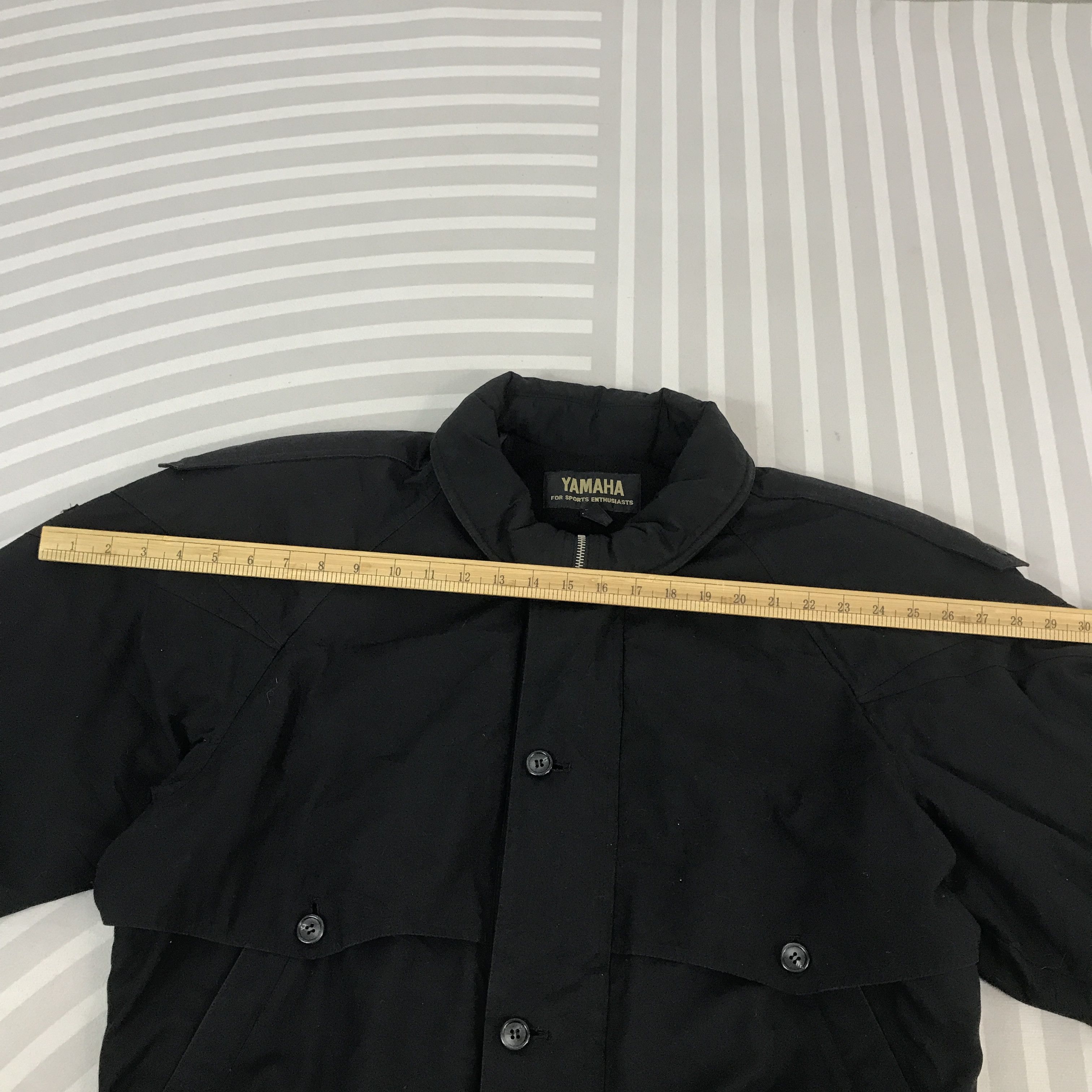 Yamaha Vintage Yamaha Black Bomber ski design style Jacket Size US L / EU 52-54 / 3 - 5 Thumbnail