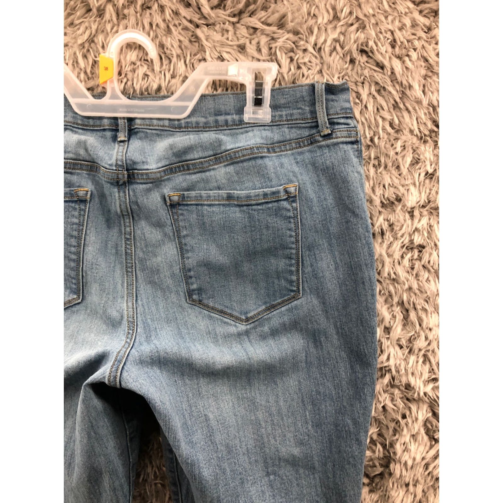 Old Navy Old Navy Skinny Jeans Size 14 Womens Mid Rise Dark Wash Blue Denim Size 36" / US 14 / IT 50 - 6 Thumbnail
