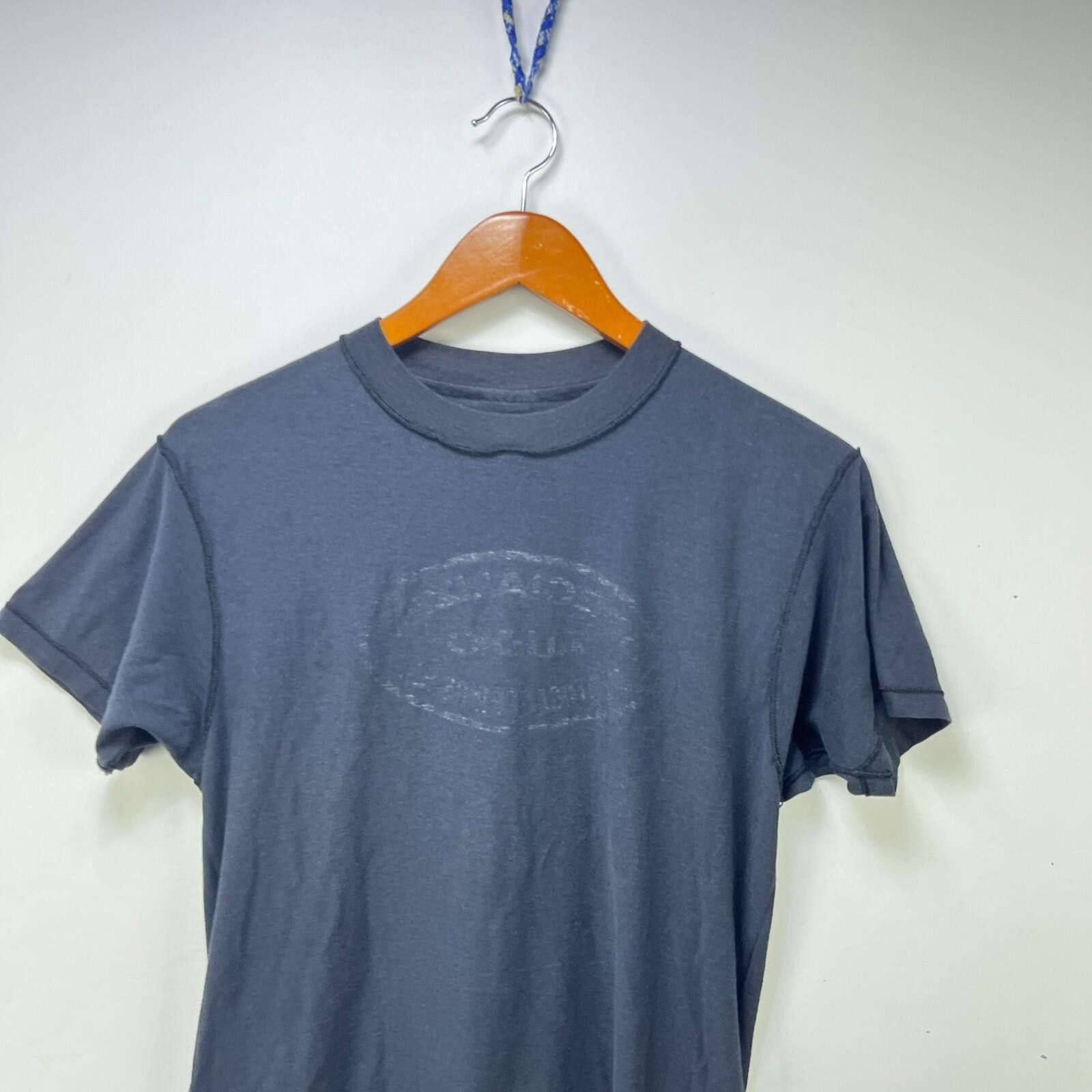Hanes Vintage 80s Hanes Faded Inside Out Shirt Large Blank Stitch Size US L / EU 52-54 / 3 - 2 Thumbnail