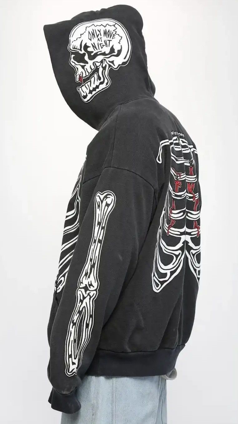 image of 2023 Warren Lotas Creep Hoodie in Black, Men's (Size Medium)