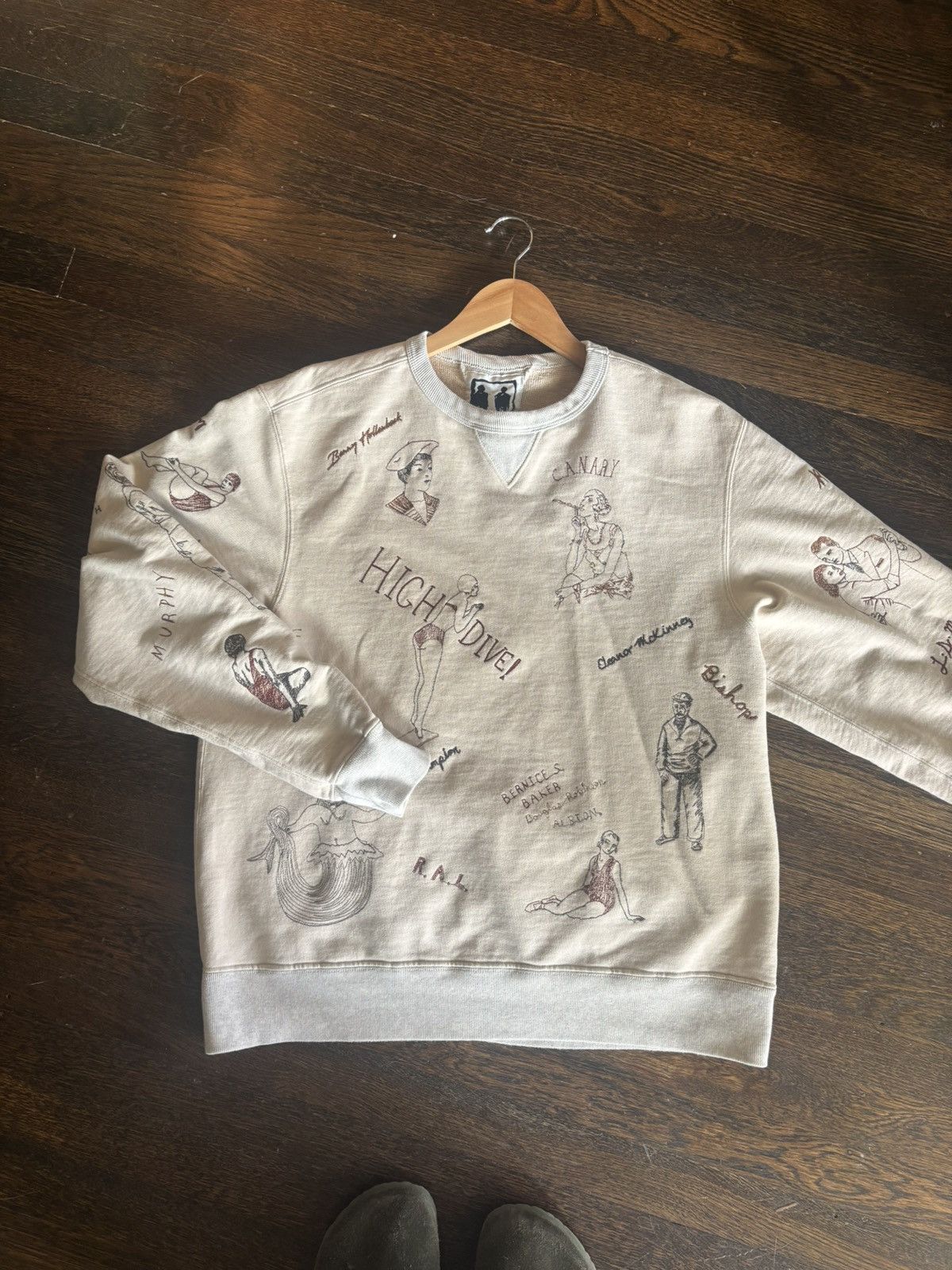 Samuel Zelig High Dive Crewneck Sweatshirt Size US XL / EU 56 / 4 - 1 Thumbnail