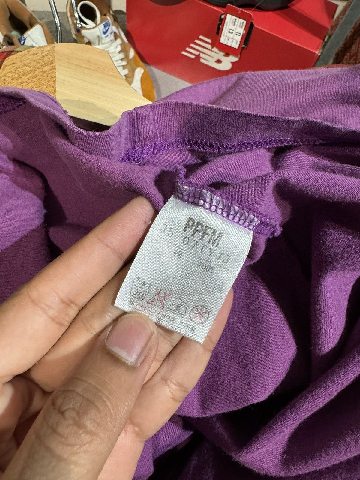 If Six Was Nine × PPFM PPFM Attrit Per Second Purple Tee Size US M / EU 48-50 / 2 - 5 Thumbnail