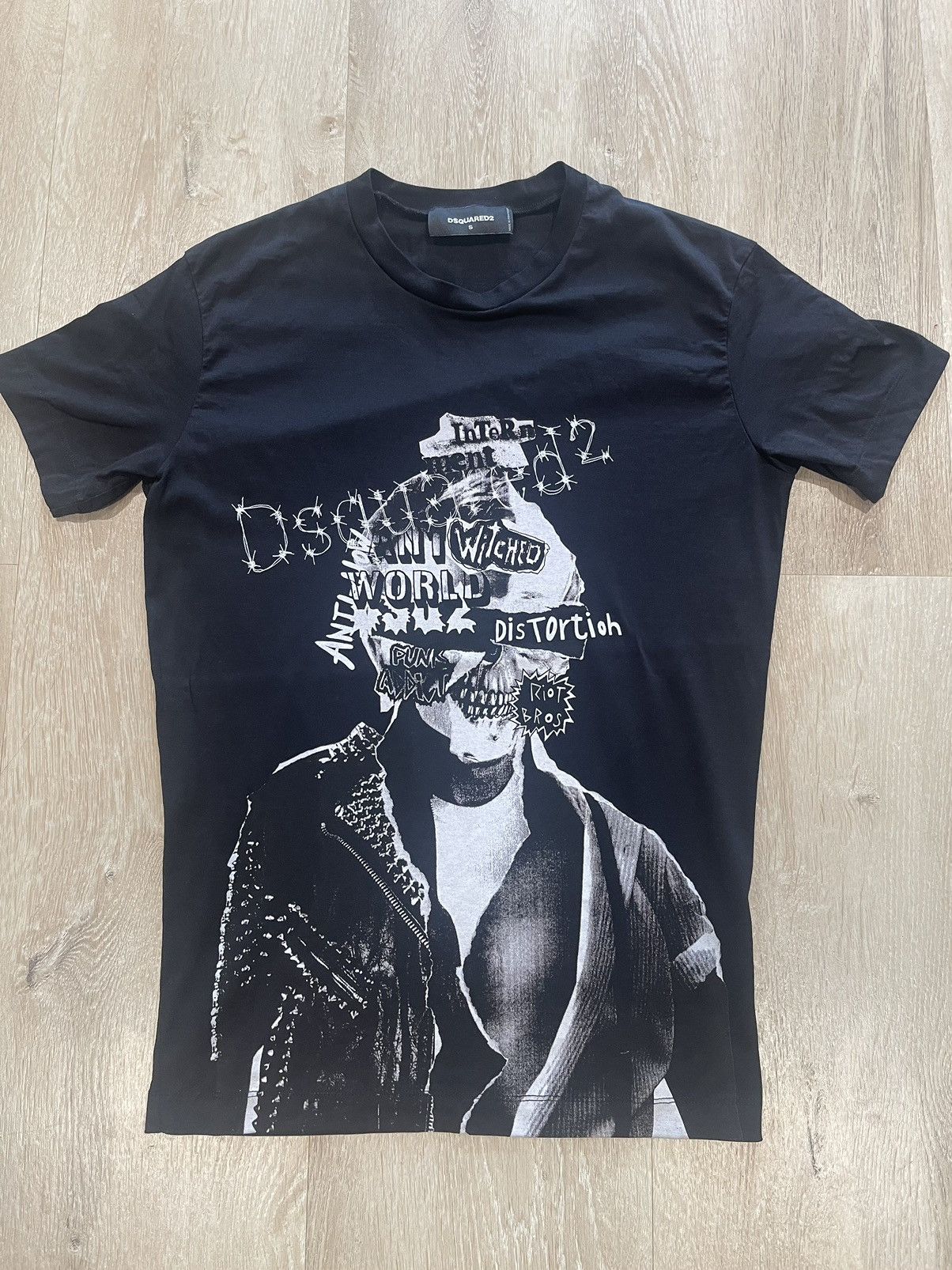 image of Dsquared2 Tee in Black, Men's (Size Small)