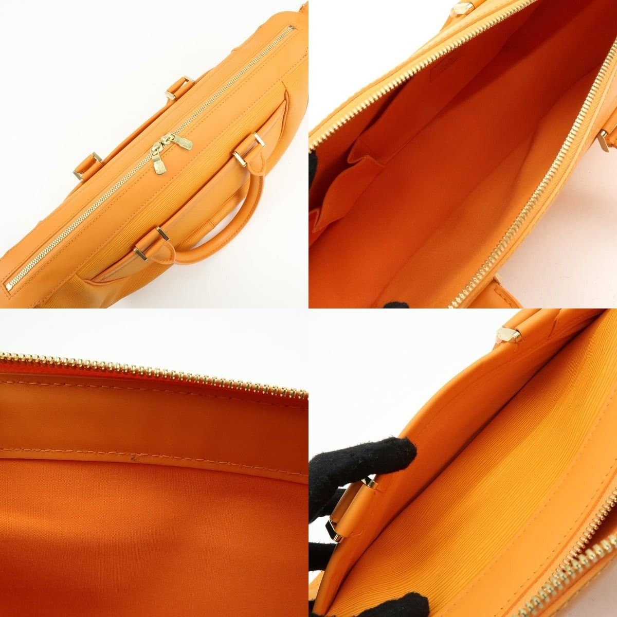 Louis Vuitton Louis Vuitton Epi Danura MM Shoulder Bag Orange Size ONE SIZE - 7 Thumbnail