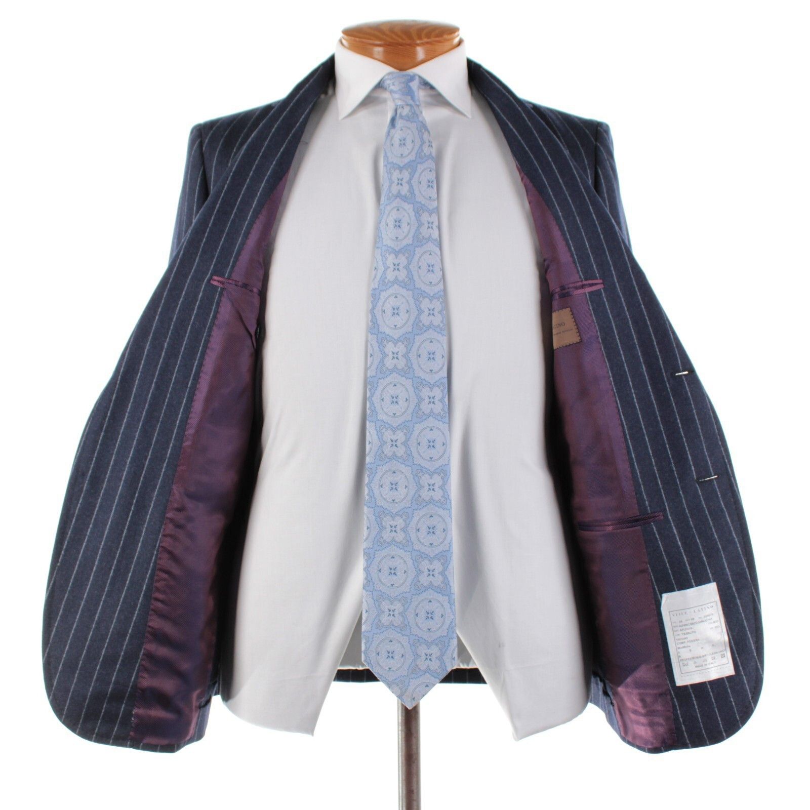 Other Stile Latino Suit Size US 38 Regular in Blue Size 38R - 7 Thumbnail