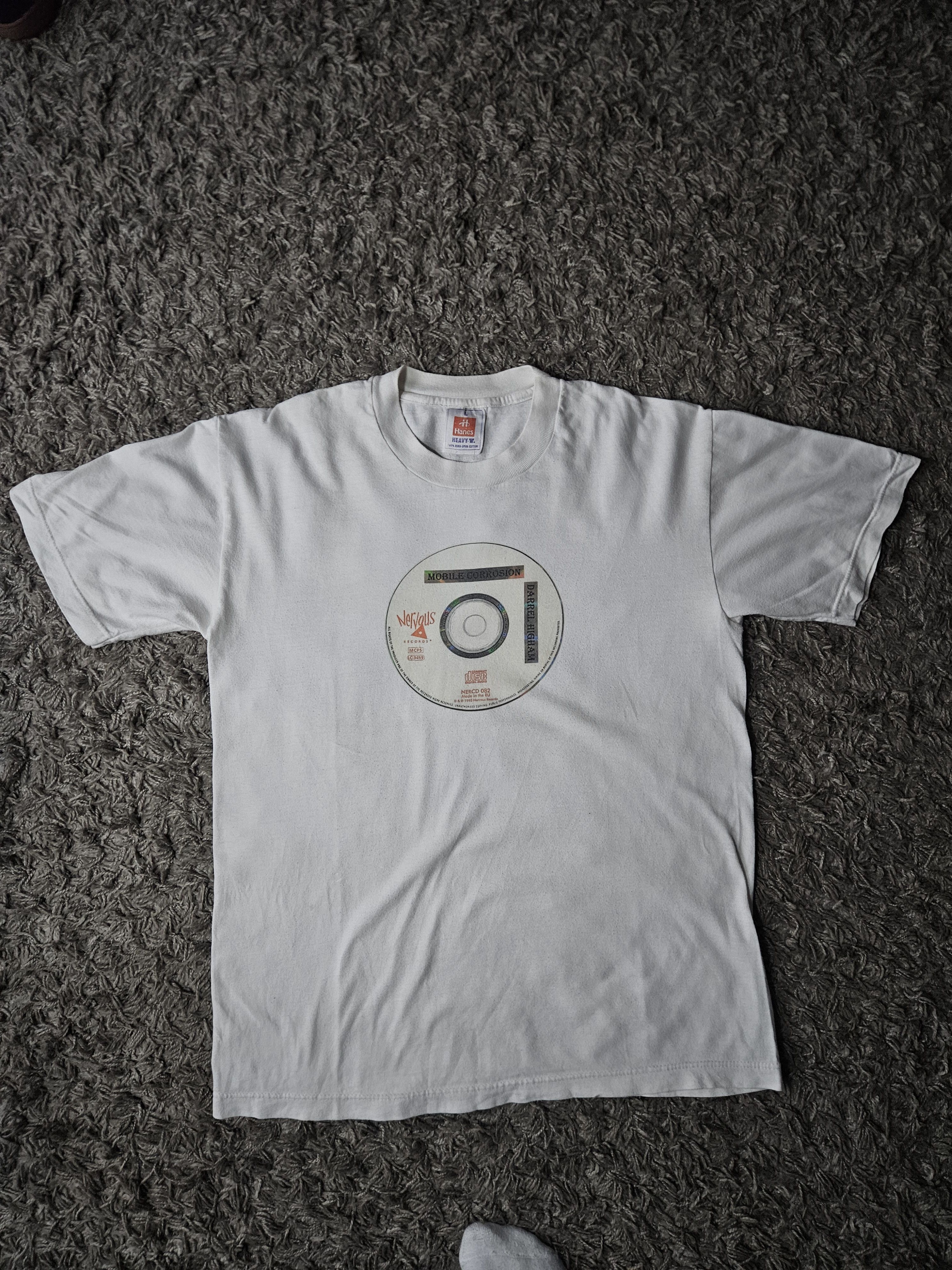 Rap Tees Vintage Nervous Records XL White Size US XL / EU 56 / 4 - 1 Thumbnail