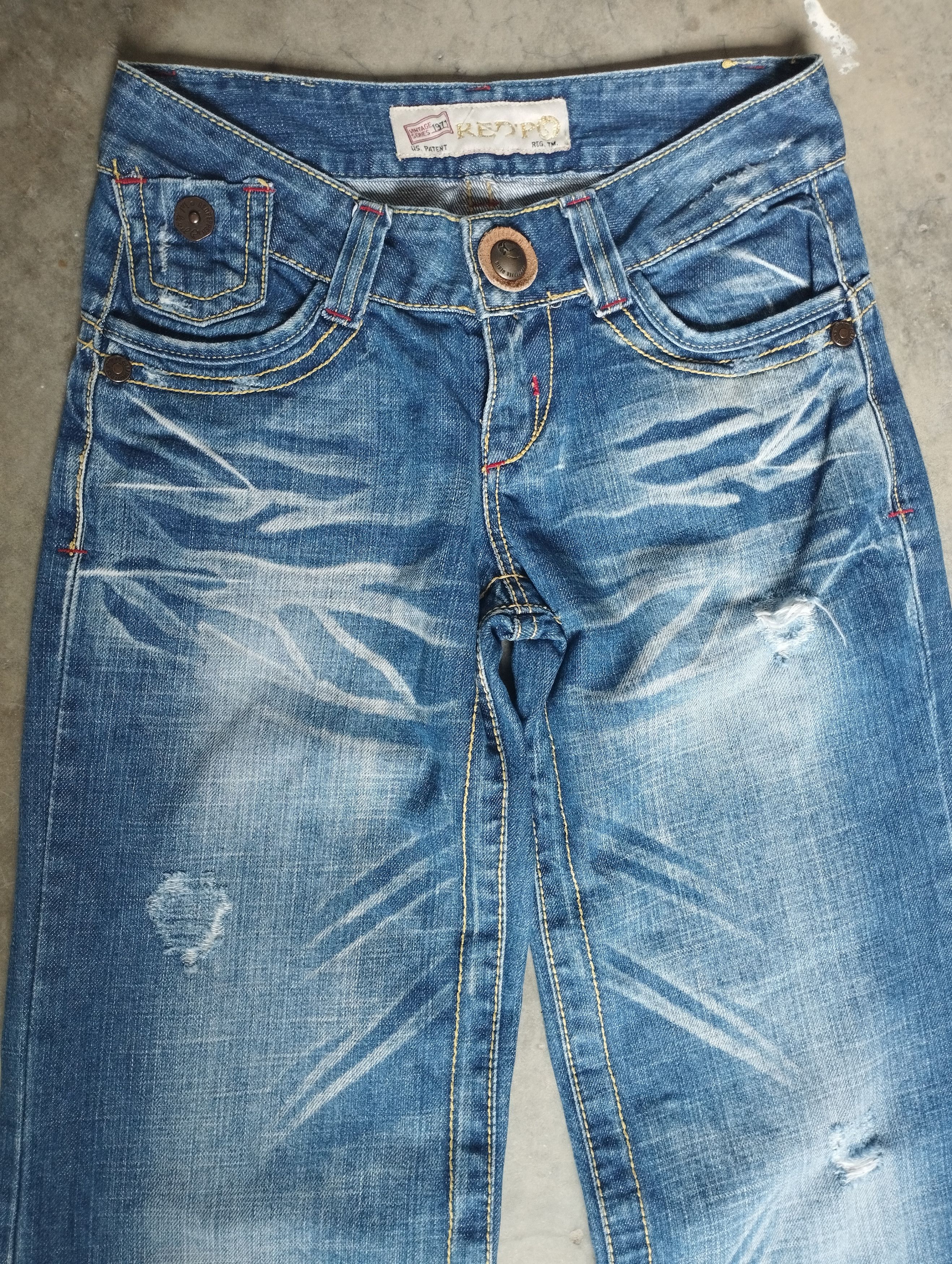 Tornado Mart Super Flare Jeans Japan Redpepper Bellbottom Bootcut Jeans Size US 27 - 4 Thumbnail