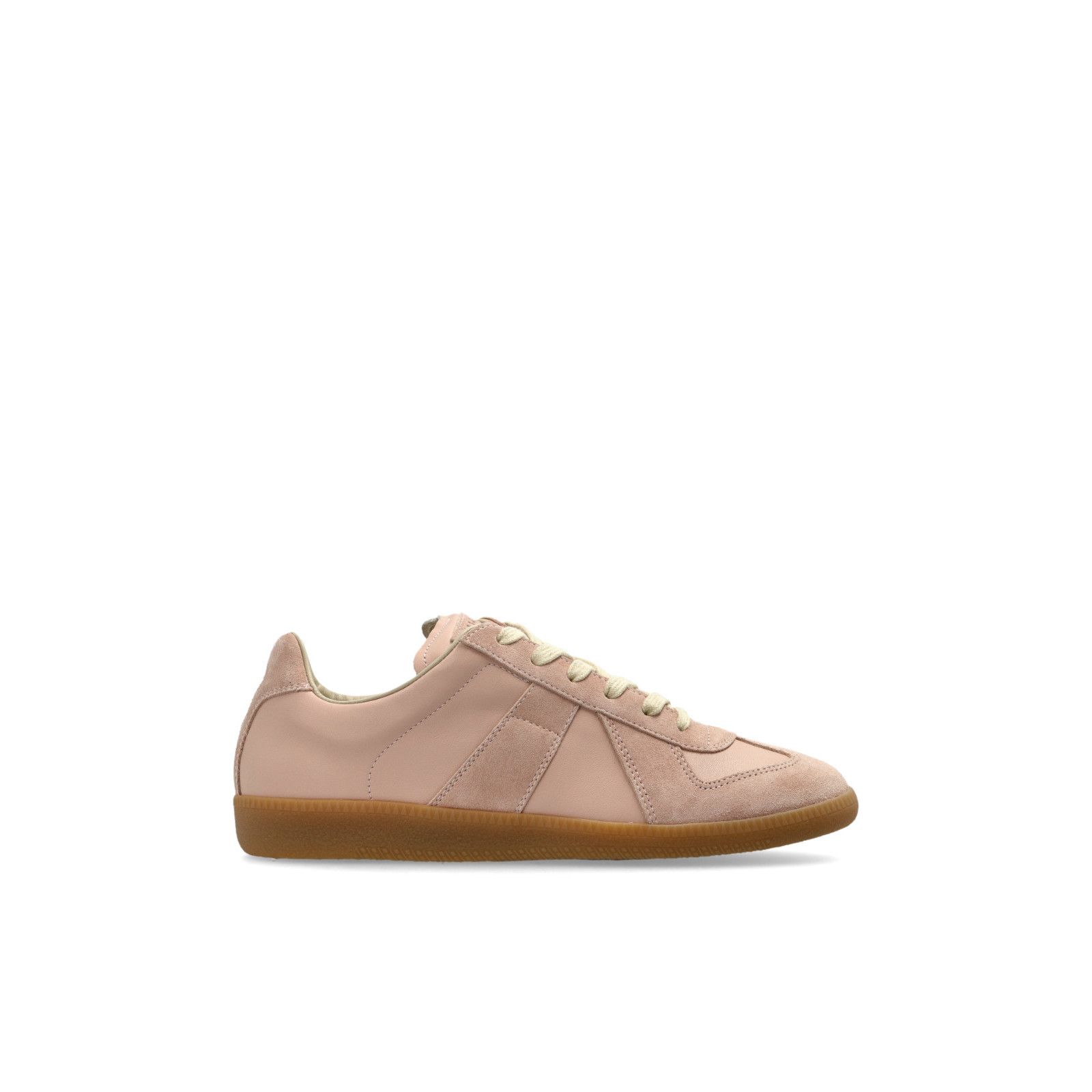 MAISON MARGIELA Pink Suede Sports Sneakers New & Authentic (