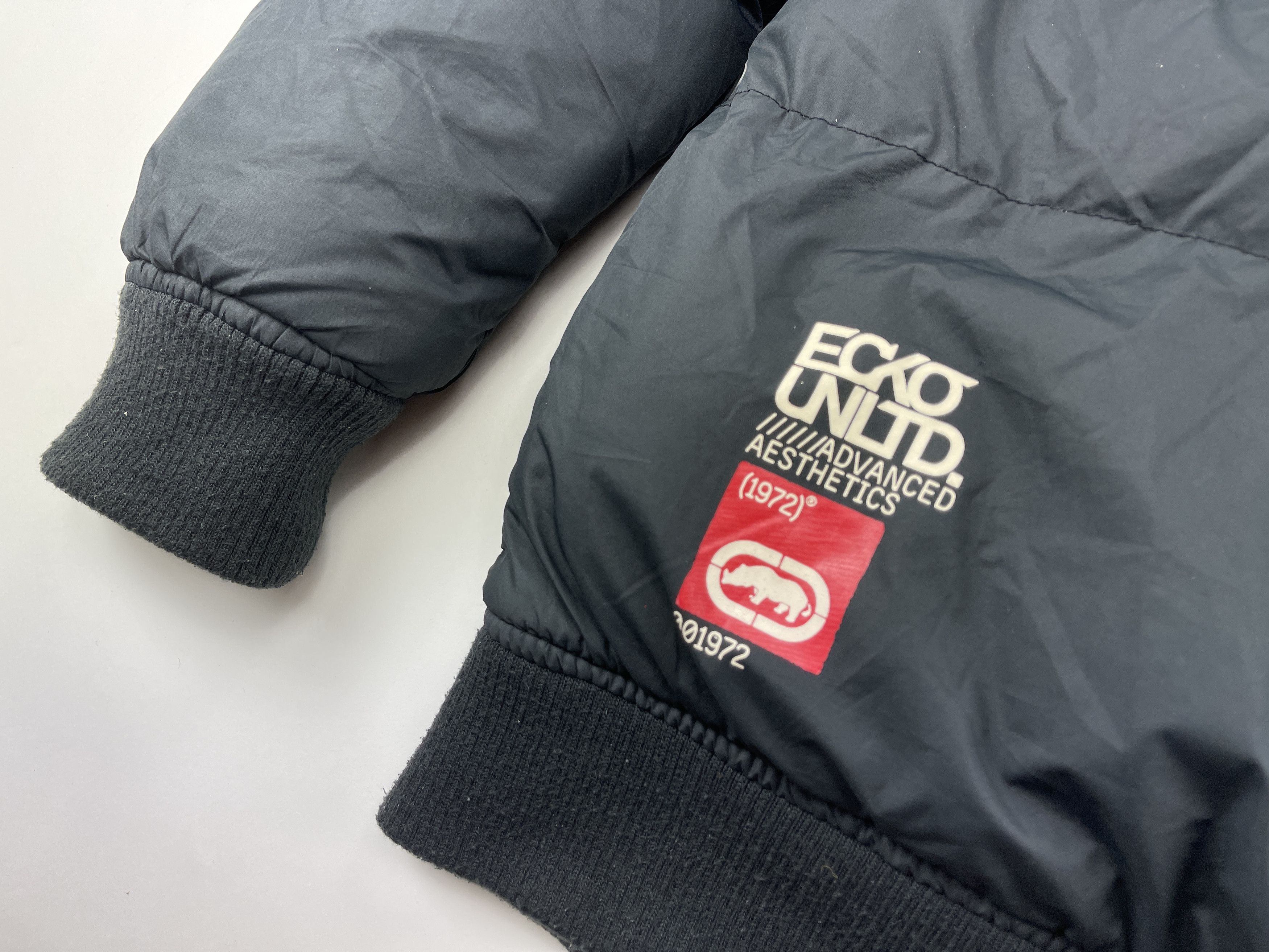 Ecko Unltd. ECKO UNLTD jacket, black, quilted, Ecko jacket, 90s size XL Size US XL / EU 56 / 4 - 13 Thumbnail
