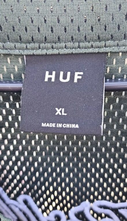 Huf Green Huf baseball jersey Size US XL / EU 56 / 4 - 2 Thumbnail