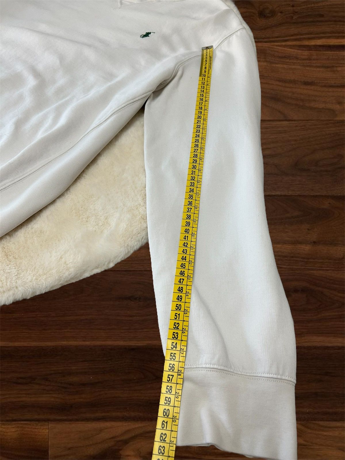 Ralph Lauren 👕 Ralph Lauren White Sweatshirt Size US XL / EU 56 / 4 - 9 Thumbnail