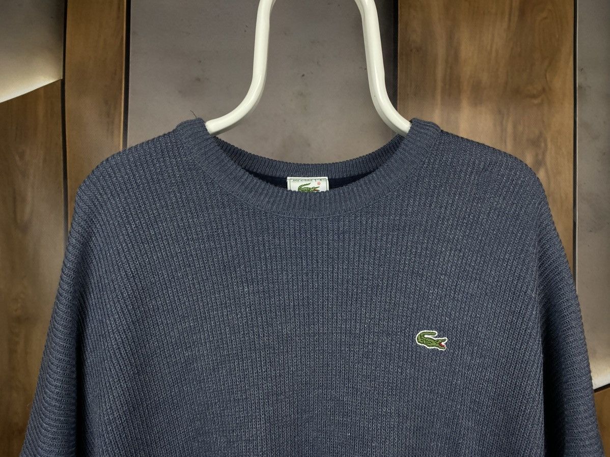 Lacoste 🐊Vintage 90s Sweatshirt Sweater Lacoste Knit Made In France🐊 Size US XL / EU 56 / 4 - 6 Thumbnail