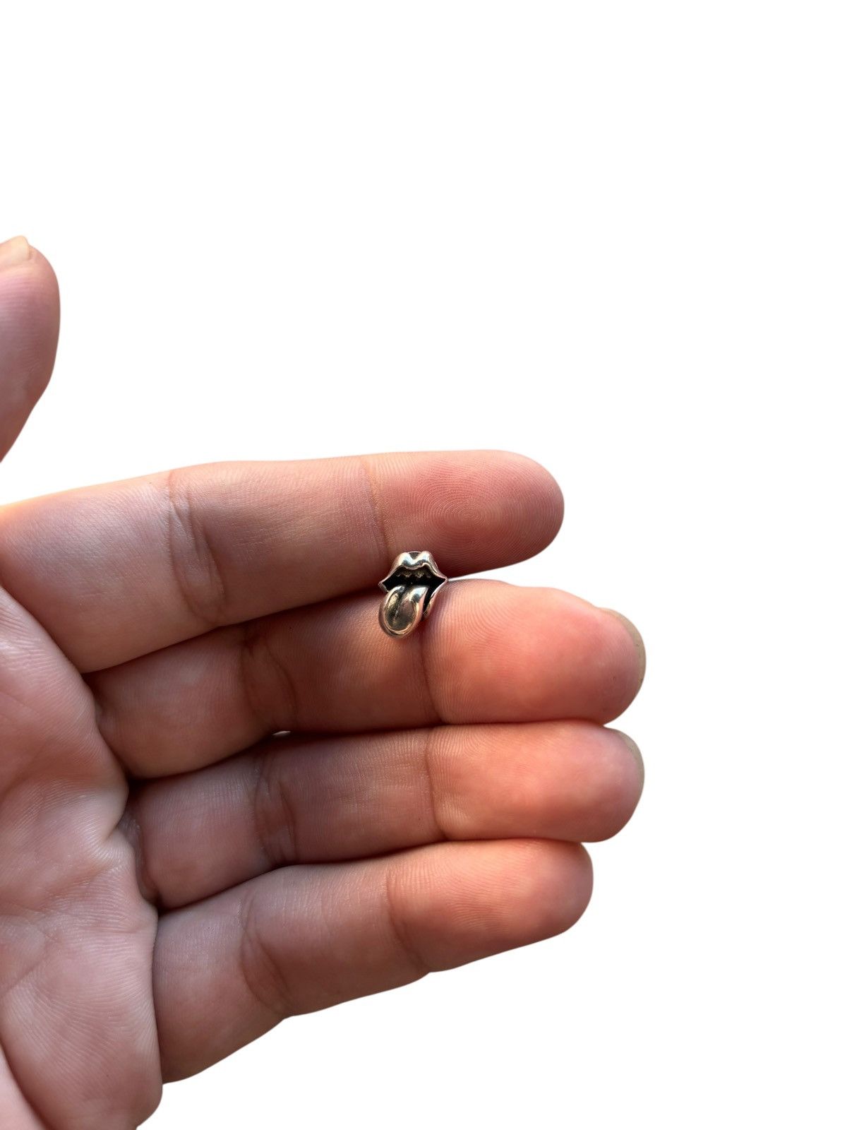 Rolling Stones stud earring