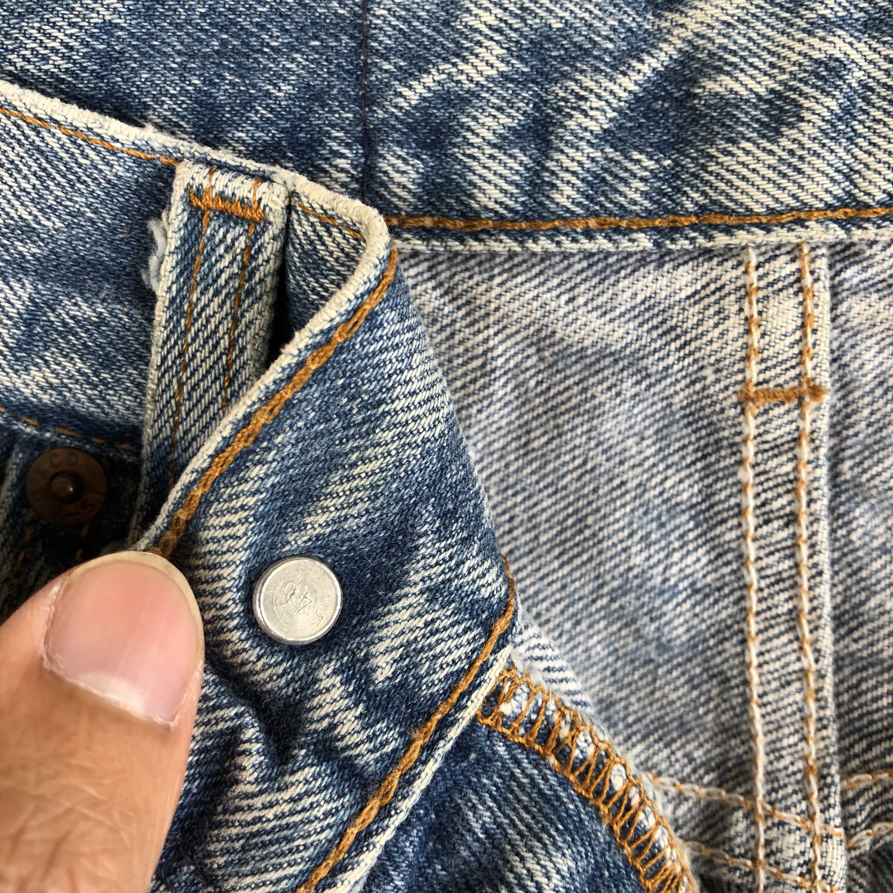 Levi's Vintage 80s Levis 501 Jeans Levi's Faded Stone Wash Denim Size US 28 / EU 44 - 7 Thumbnail