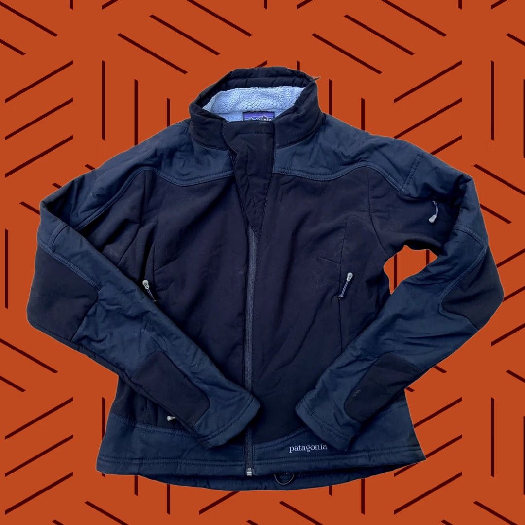 Patagonia Patagonia Women Jacket Size M Black Fleece Scythe Lined Size M / US 6-8 / IT 42-44 - 1 Thumbnail