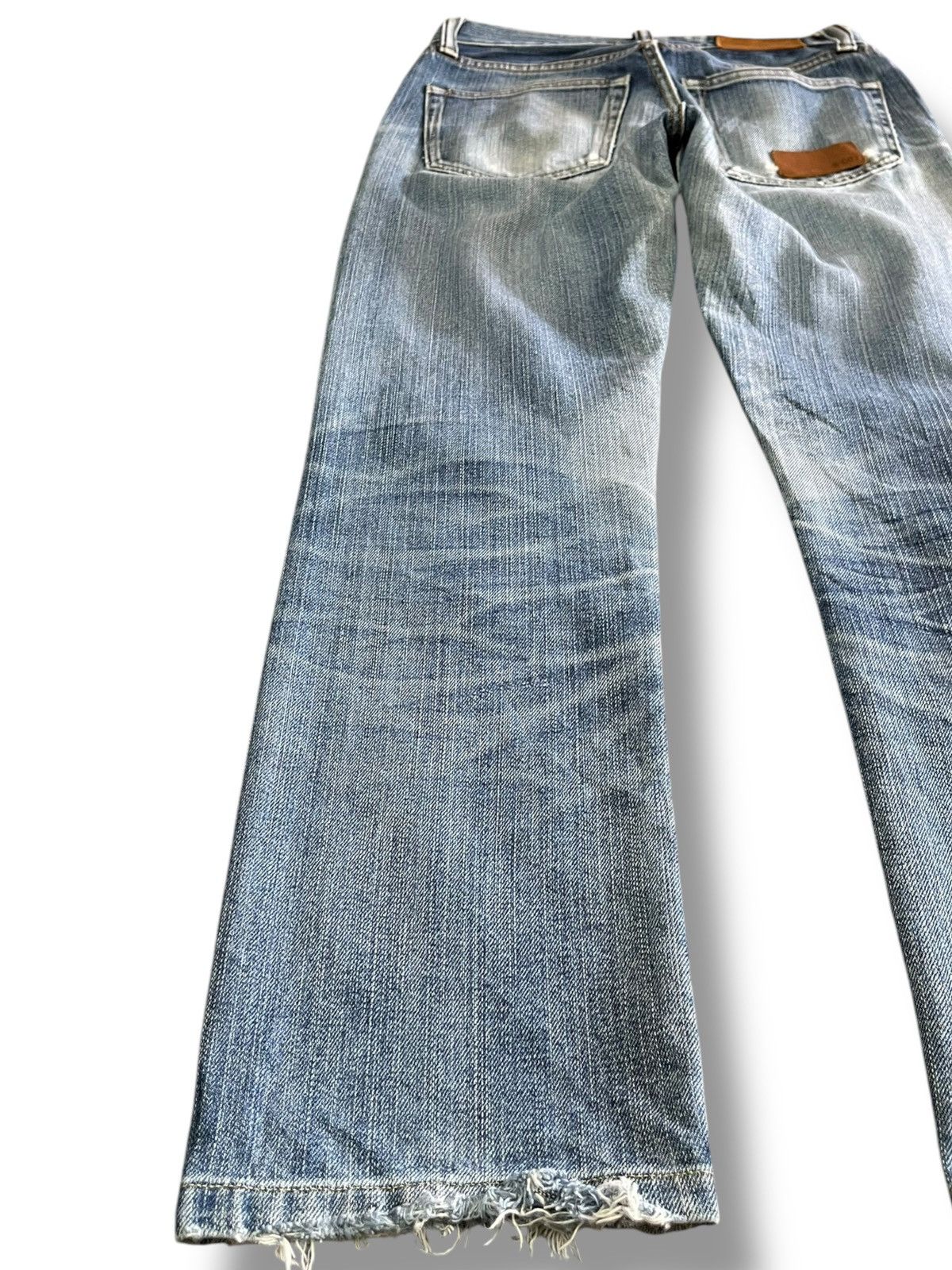 Jun Takahashi × Uniqlo Vintage Uniqlo S002 Selvedge Pocket Patchwork Denim Size US 28 / EU 44 - 10 Thumbnail